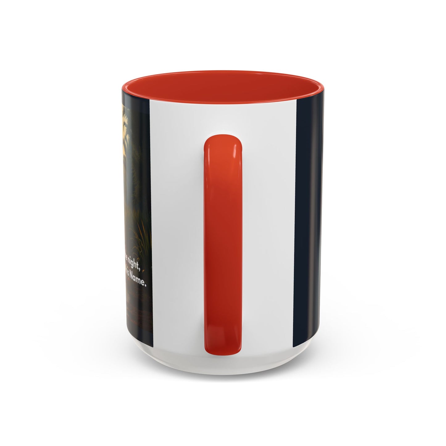 Bayou Night Coffee Mug — 'In the Stillness of the Night, The Bayou Whispers His Name' Accent Mug