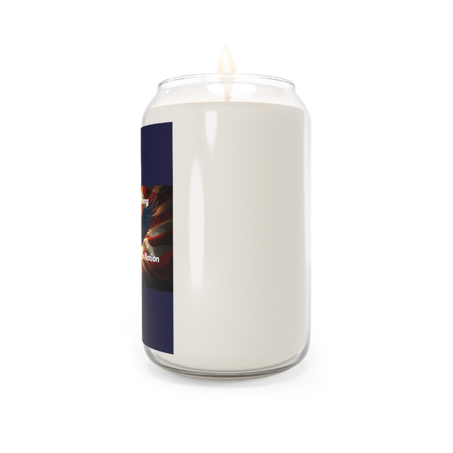 Patriotic Soy Candle — "Freedom stands Strong" 13.75oz