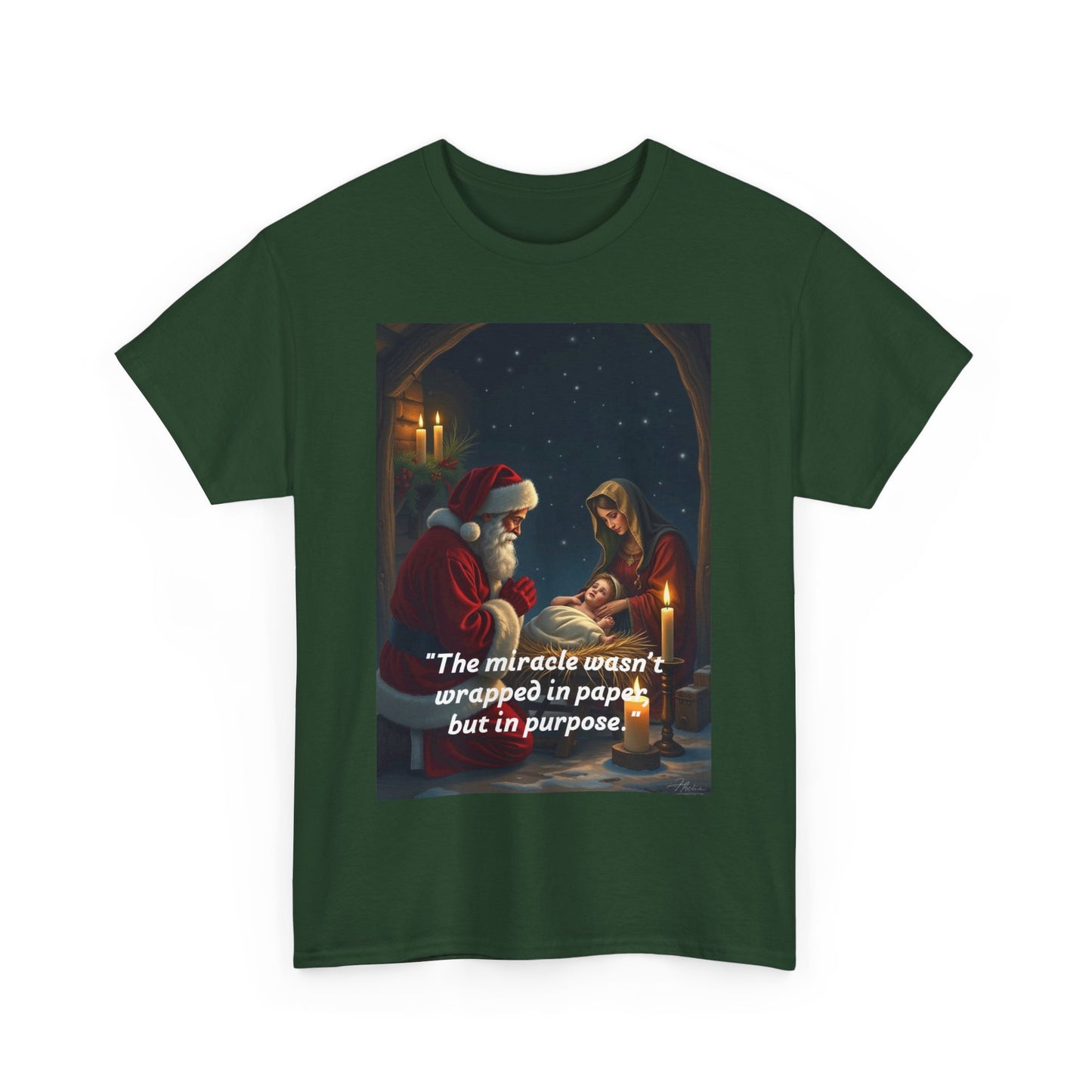 Festive Inspirational Tee, Holiday Gift, Motivational Shirt, Christmas T-Shirt, Unisex Graphic Tee, Unique Gift Idea