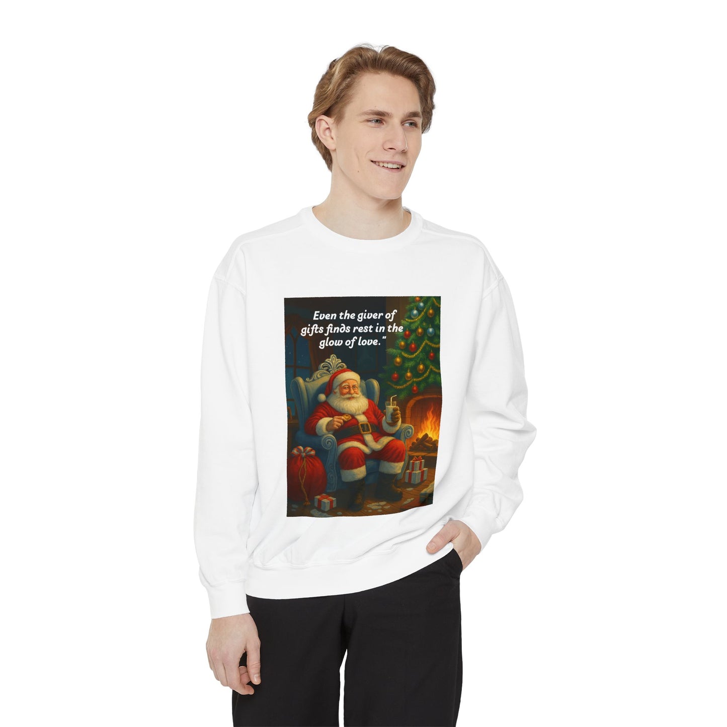 Unisex Garment-Dyed Sweatshirt