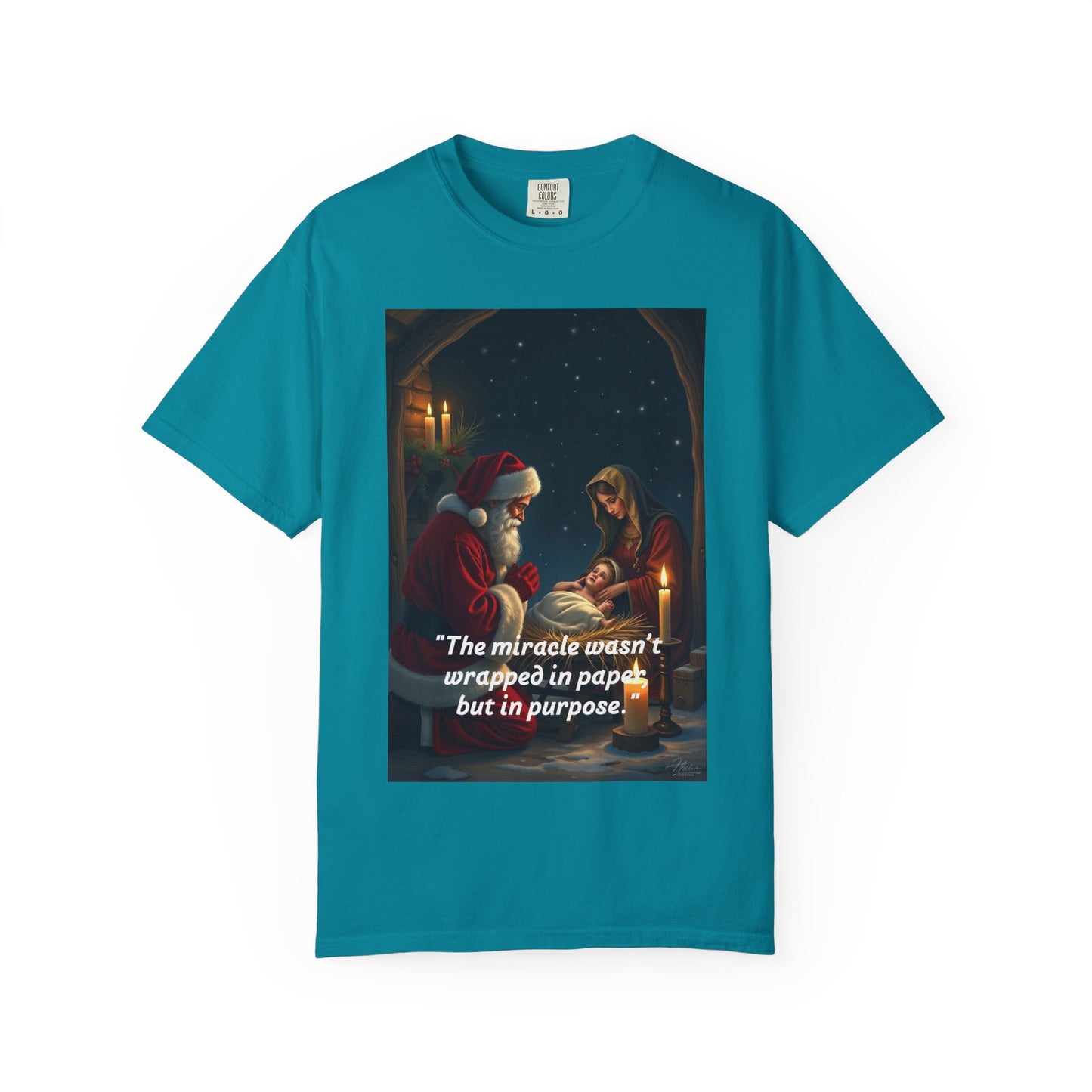 Christmas Miracle T-Shirt, Unisex Holiday Tee, Gift for Men and Women, Festive Apparel, Unique Christmas Present, Cozy and Comfortable Wear