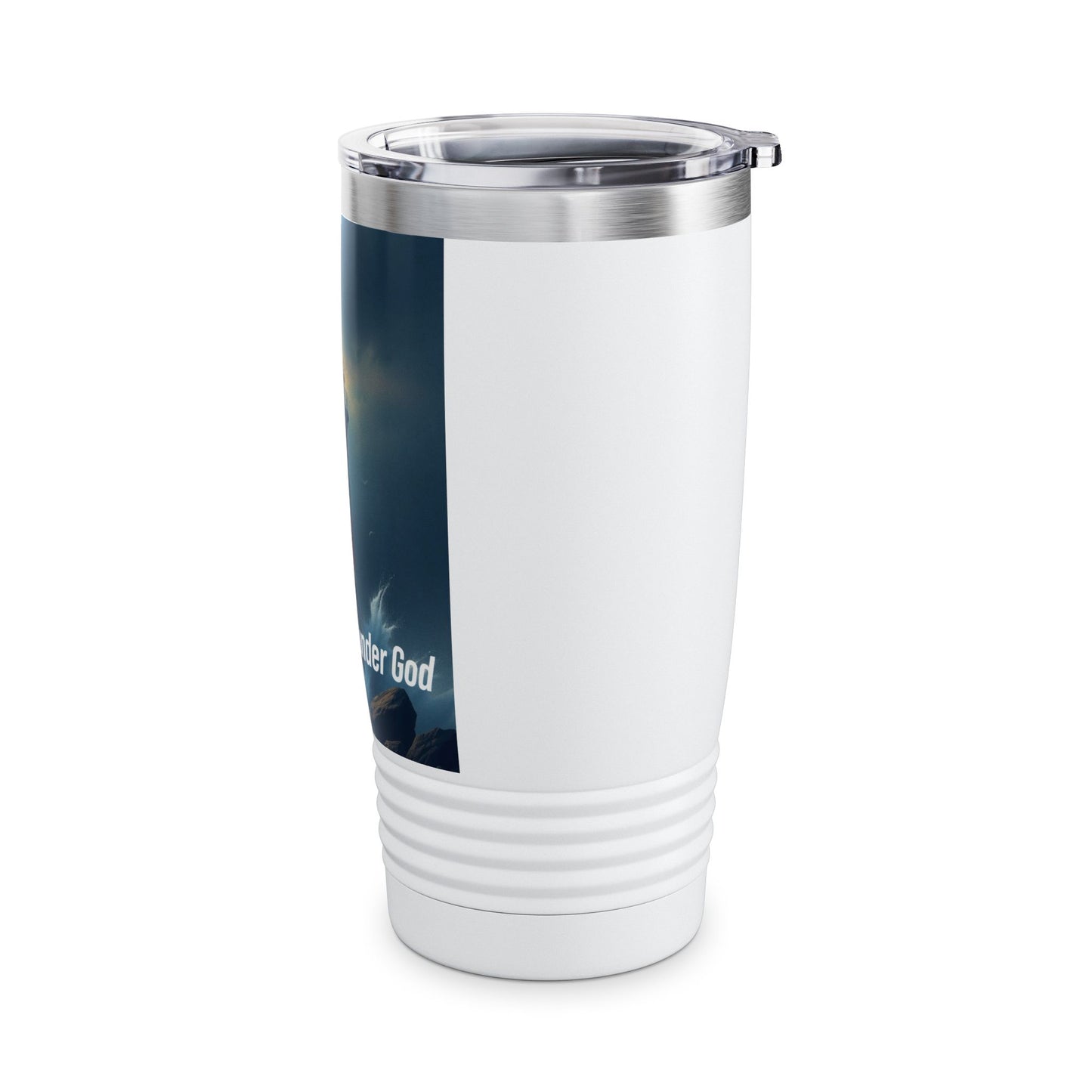 Lighthouse 'One Nation Under God' 20oz Tumbler