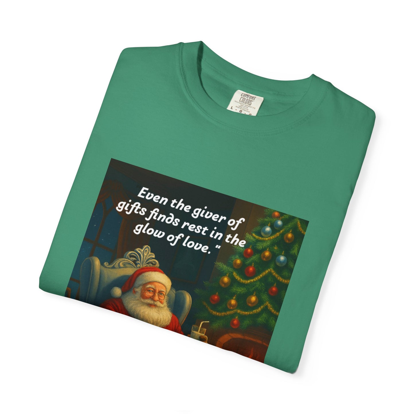 Cozy Santa T-Shirt | Holiday Gift, Christmas Apparel, Unisex Tee, Festive Outfit, Winter Casual Style