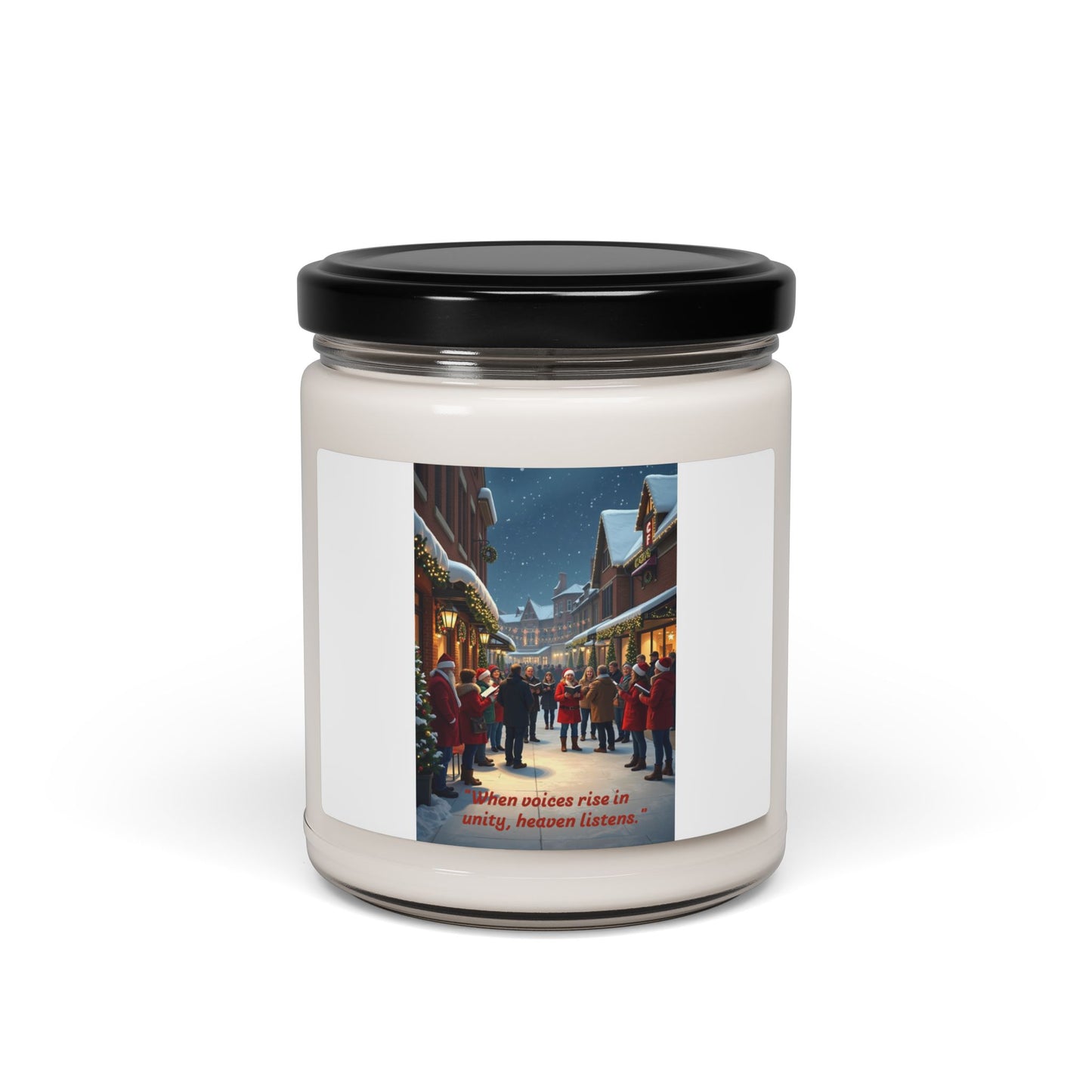 Holiday Scented Candle - Christmas Home Decor, Aromatic Gift, Festive Candle, Winter Decoration, Cozy Ambiance, Soy Wax 169