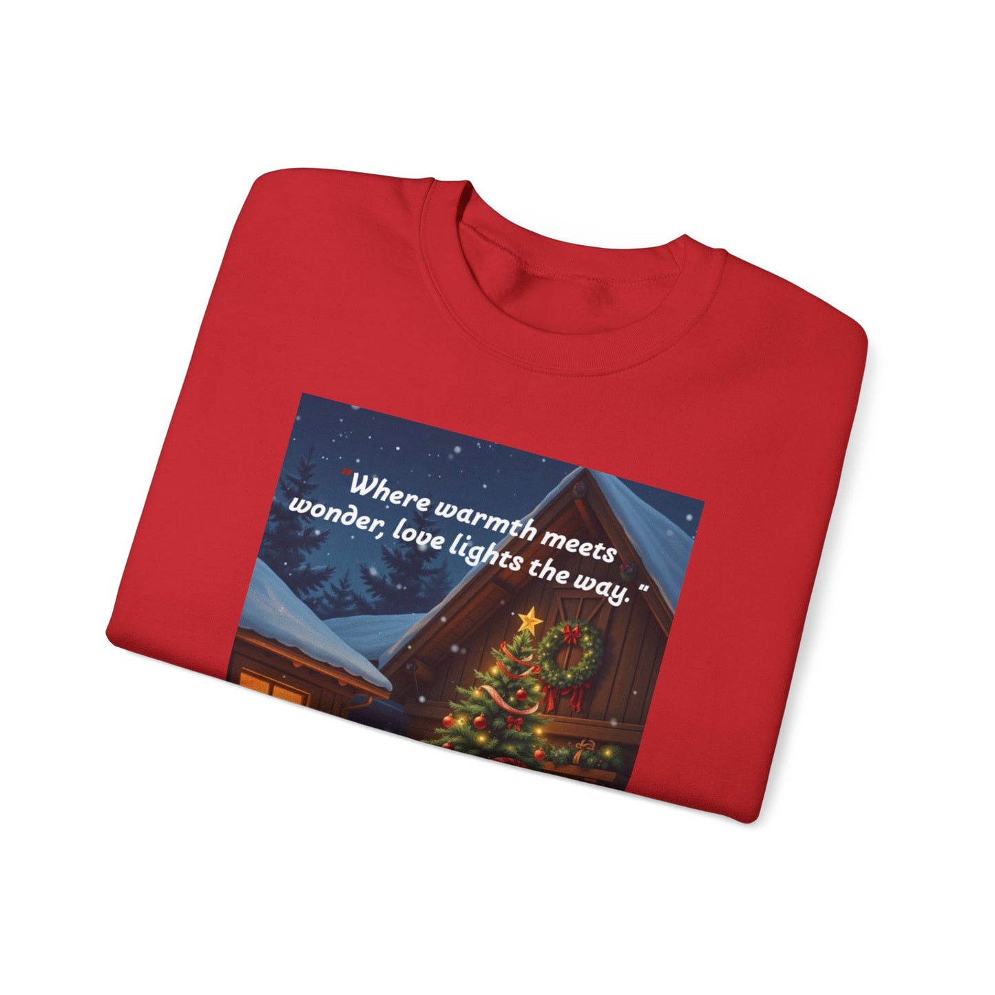 Cozy Holiday Crewneck Sweatshirt - Christmas Gift, Unisex Sweatshirt, Winter Apparel, Festive Fashion, Warmth and Wonder