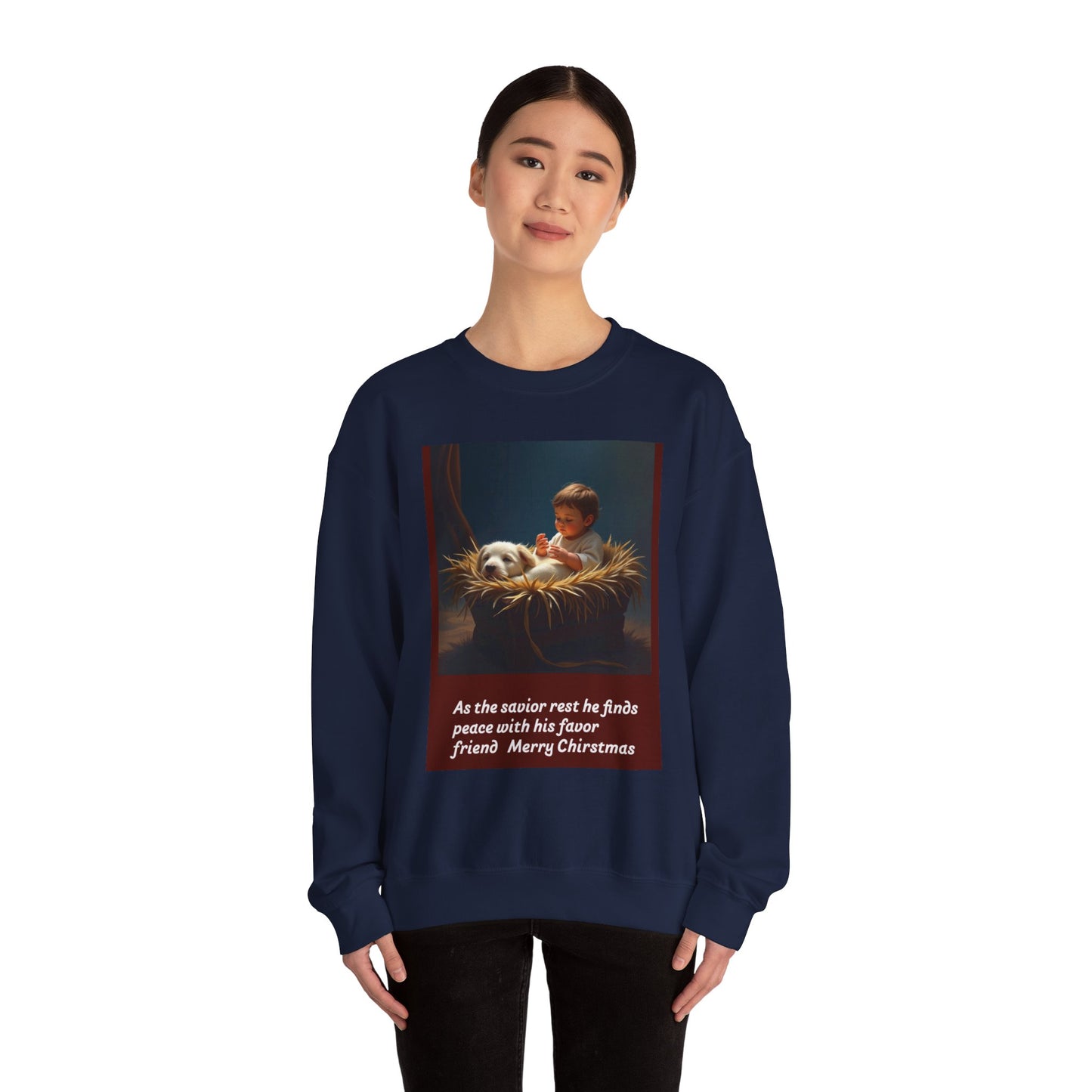 Cozy Christmas Crewneck Sweatshirt - Perfect Gift for Holiday Cheer, Unisex Winter Apparel, Festive Layering Top, Merry Christmas [...]