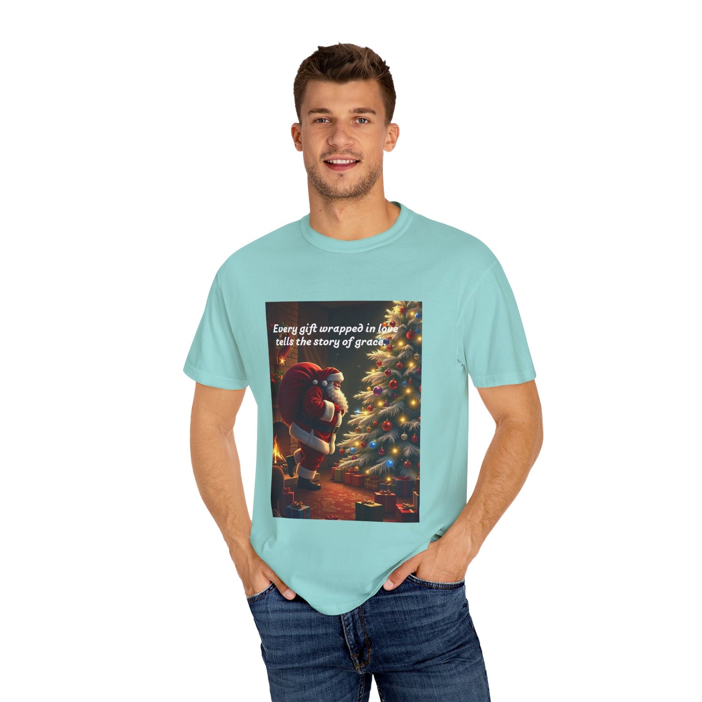 Christmas Gift T-Shirt, Unisex Holiday Tee, Santa Shirt, Christmas Apparel, Festive Gift Idea