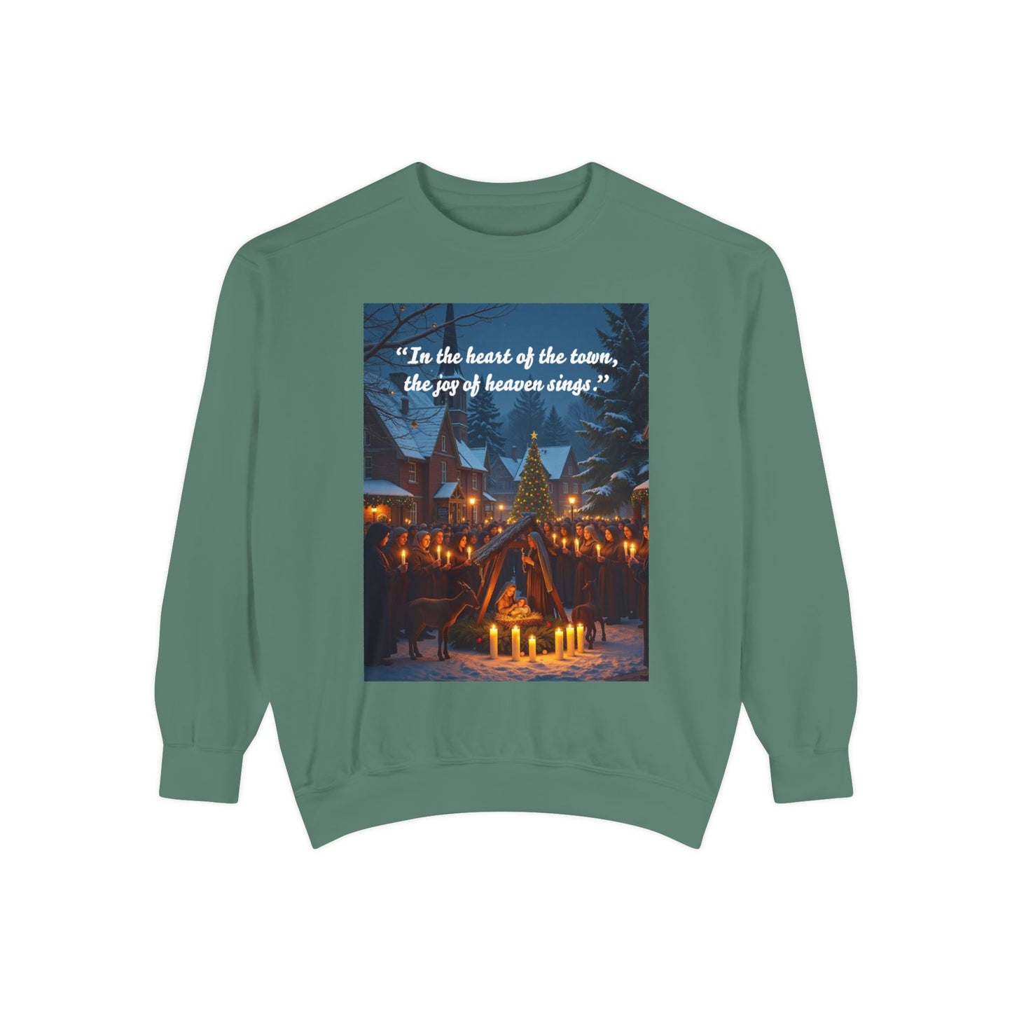 Unisex Garment-Dyed Sweatshirt 101