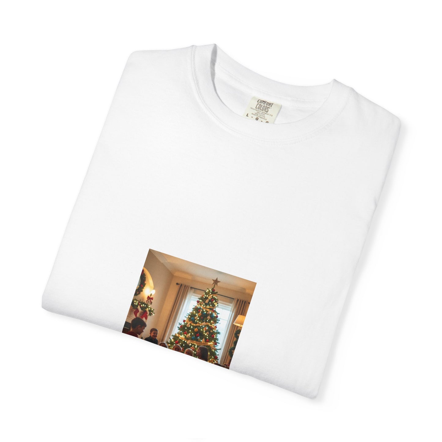 Festive Christmas Tee, Holiday Unisex T-shirt, Cozy Family Gathering Shirt, Unique Gift for Him/Her, Joyful Winter Apparel
