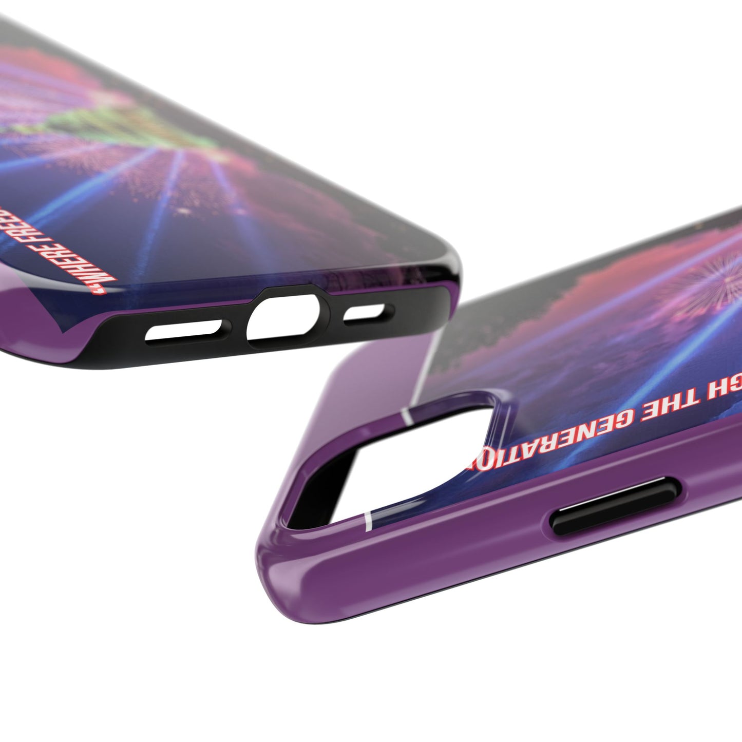 Capitol Fireworks Tough Phone Case — “Where Freedom’s Voice Echoes Through the Generations”