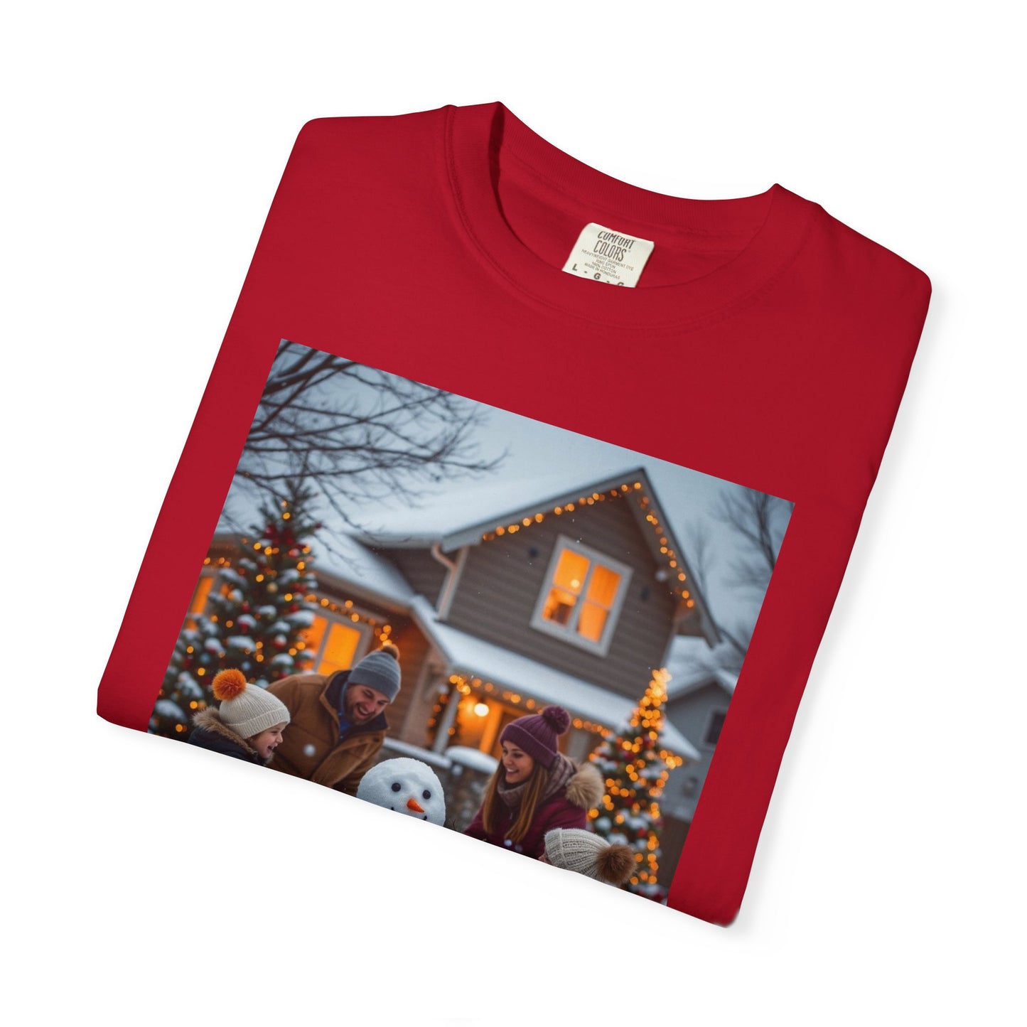 Warm Winter Family T-Shirt, Holiday Tee, Christmas Shirt, Family Gathering Apparel, Cozy Festive Top