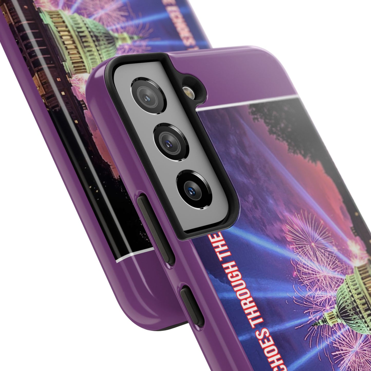 Capitol Fireworks Tough Phone Case — “Where Freedom’s Voice Echoes Through the Generations”