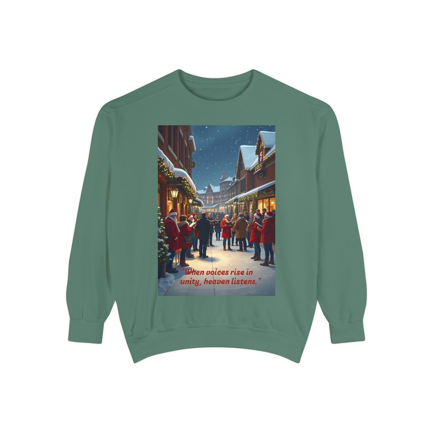 Unisex Garment-Dyed Sweatshirt