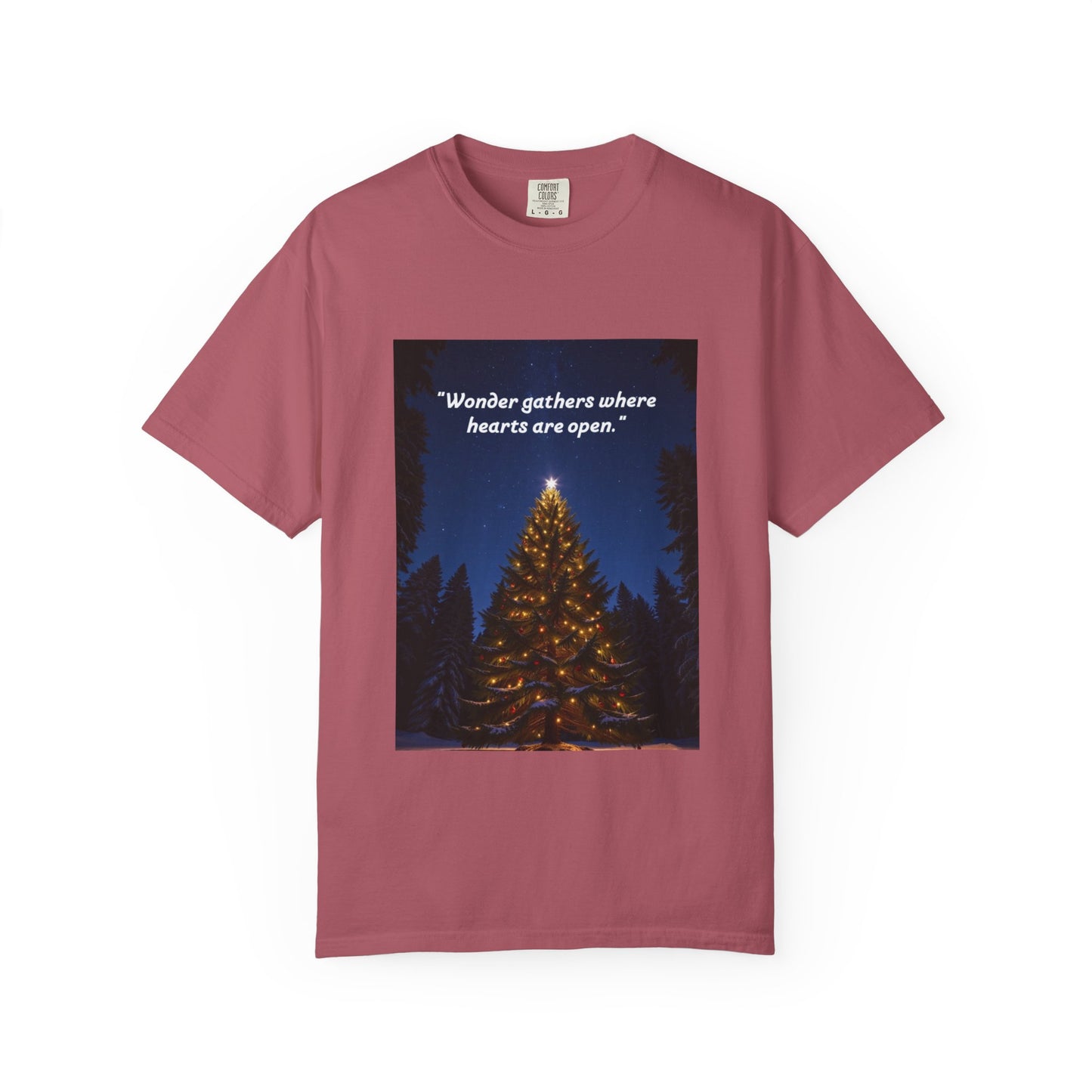 Chris tmas  Quote T-shirt, Unisex Cotton Tee, Holiday Gift, Heartwarming Apparel, Winter Fashion, Gift for Him/Her
