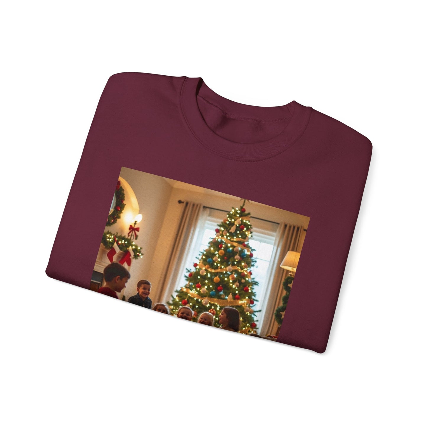 Cozy Holiday Crewneck Sweatshirt - Perfect for Christmas Gatherings, Family Celebrations, and Gift Giving