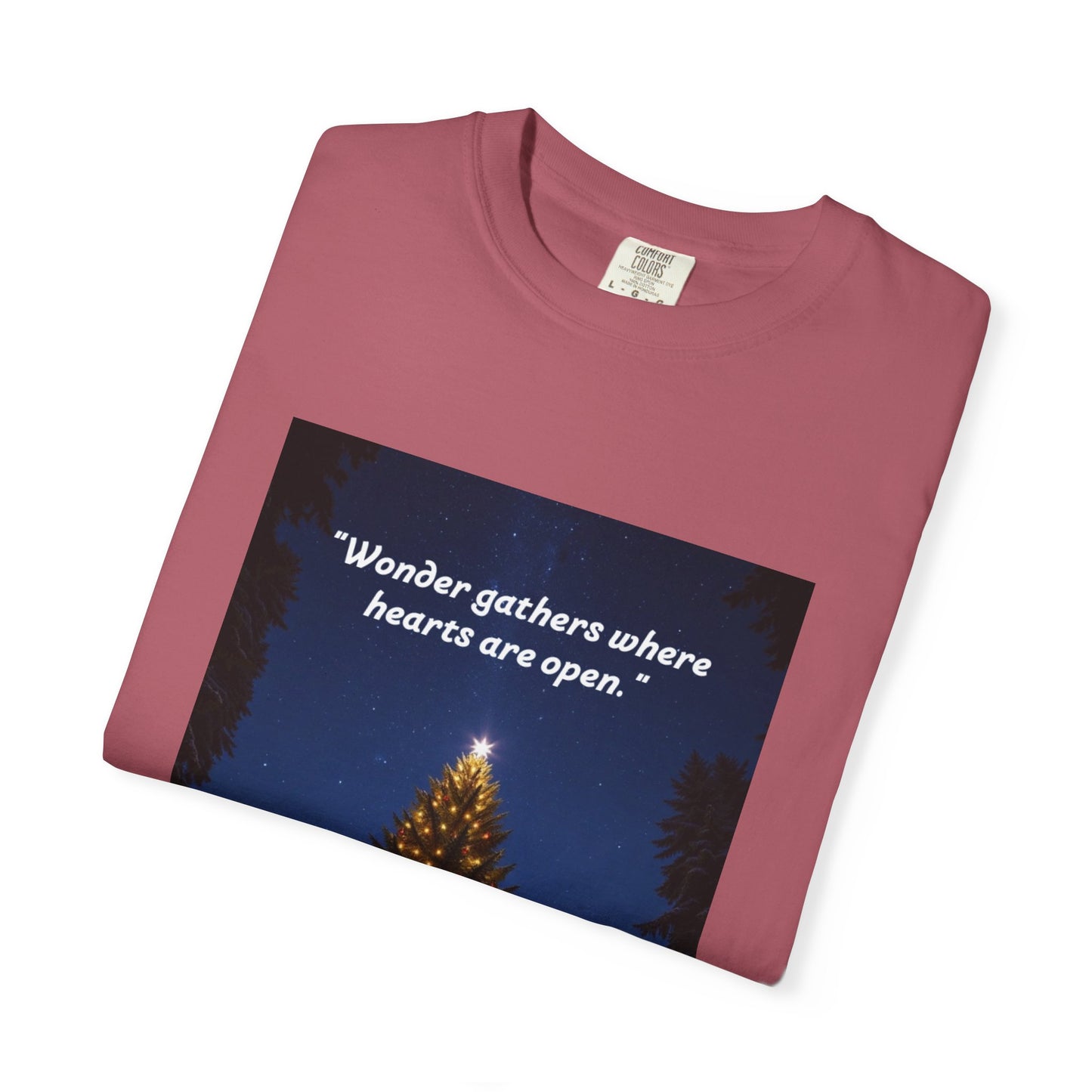 Chris tmas  Quote T-shirt, Unisex Cotton Tee, Holiday Gift, Heartwarming Apparel, Winter Fashion, Gift for Him/Her