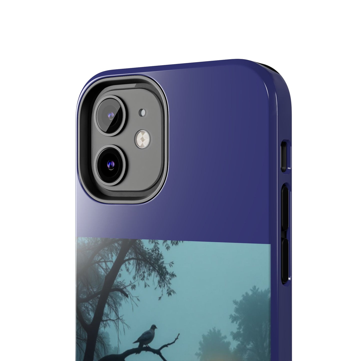 Tough Phone Case — 'In the stillness of the night the Bayou whispers his Name' Moody Bayou Cross Design