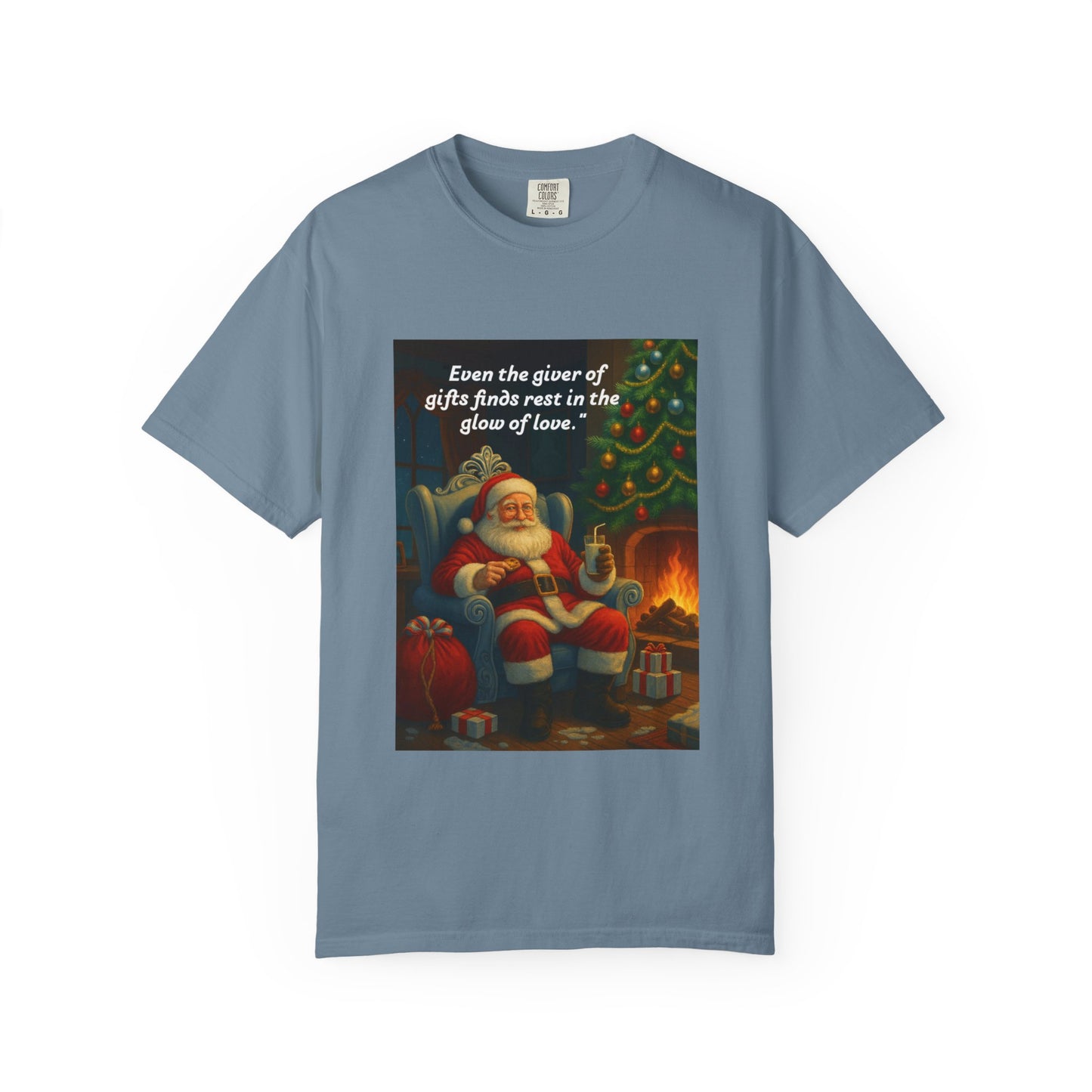 Cozy Holiday T-Shirt, Christmas Gift Tee, Santa Claus Shirt, Unisex Friends Apparel, Festive Fun T-Shirt, Gift for Him/Her