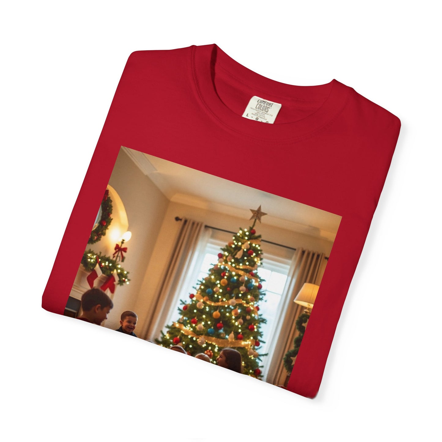 Christmas Joy Unisex T-shirt, Holiday Gift, Family Gathering Shirt, Festive Top, Merry Christmas Apparel