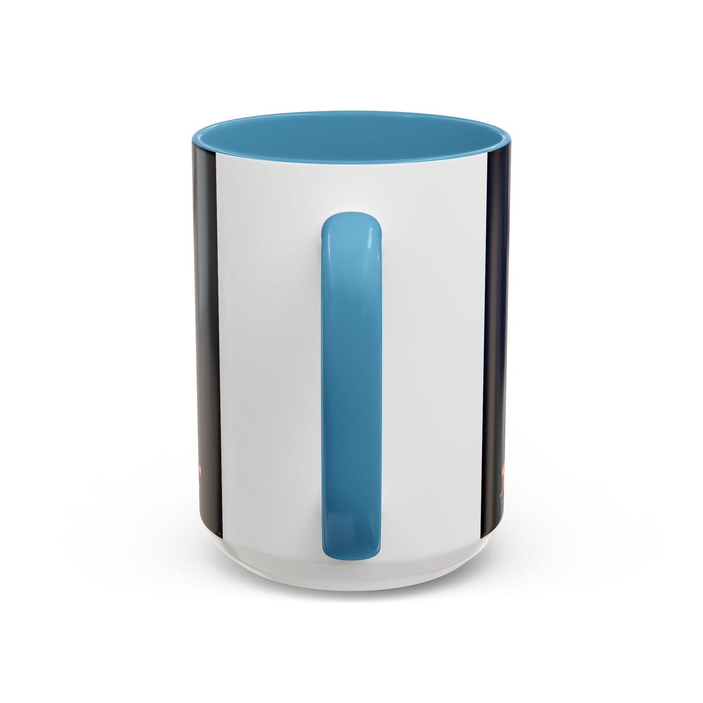 Fireworks Accent Coffee Mug — Inspirational "Lights the Path to Freedom" Design