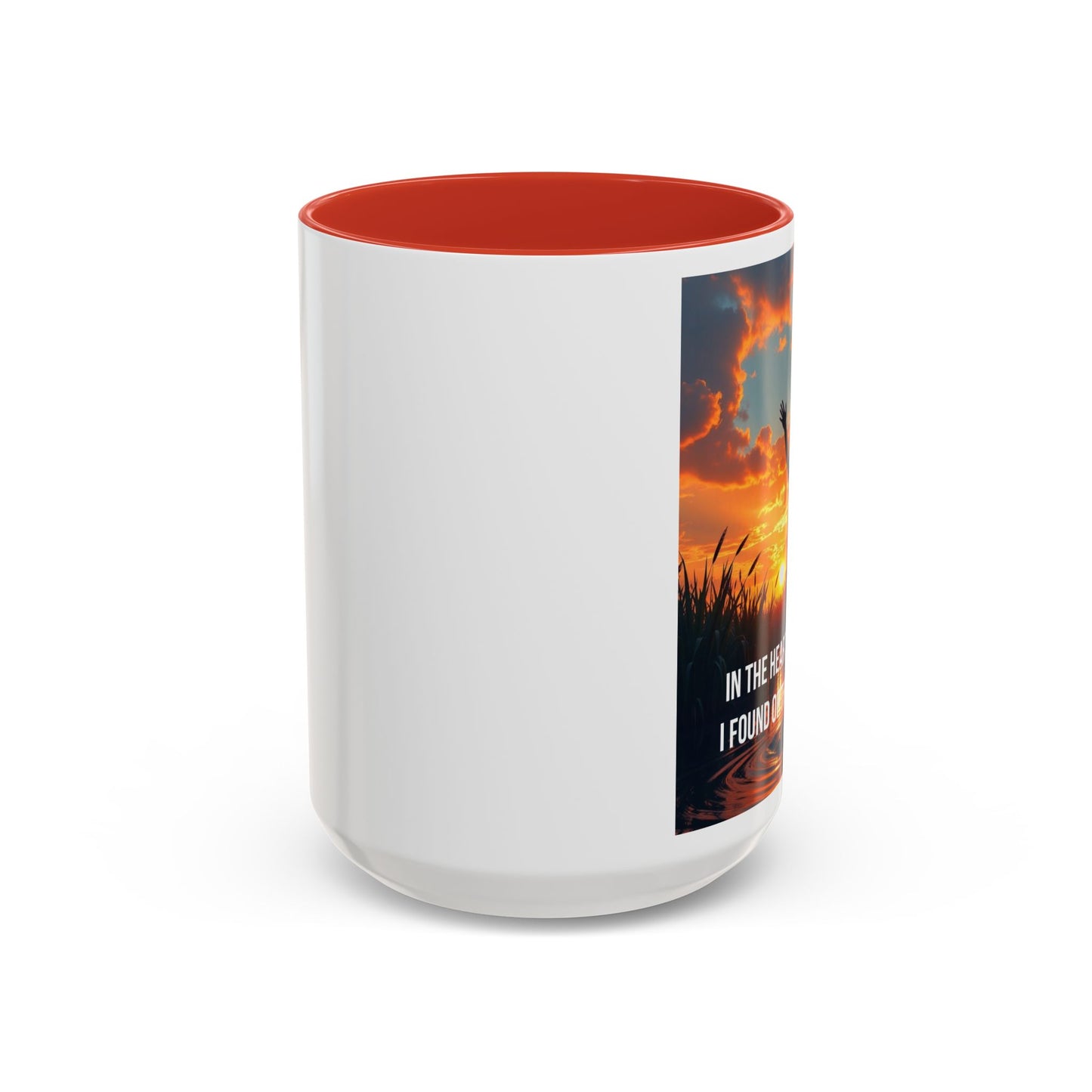 Inspirational Bayou Coffee Mug — "In the Heart of the Bayou, I Found God"