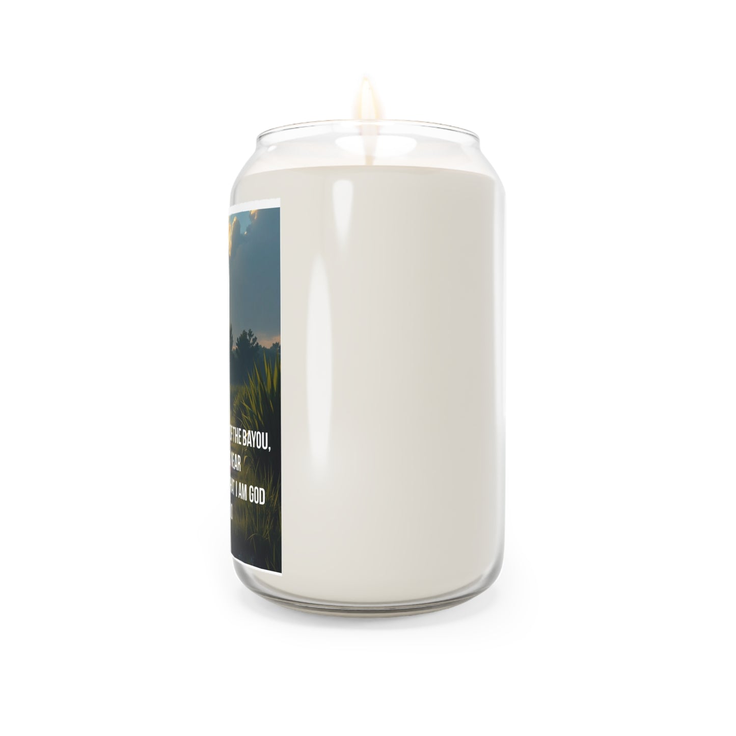 Inspirational Psalm 46:10 Soy Candle — Bayou Scentsed 13.75oz