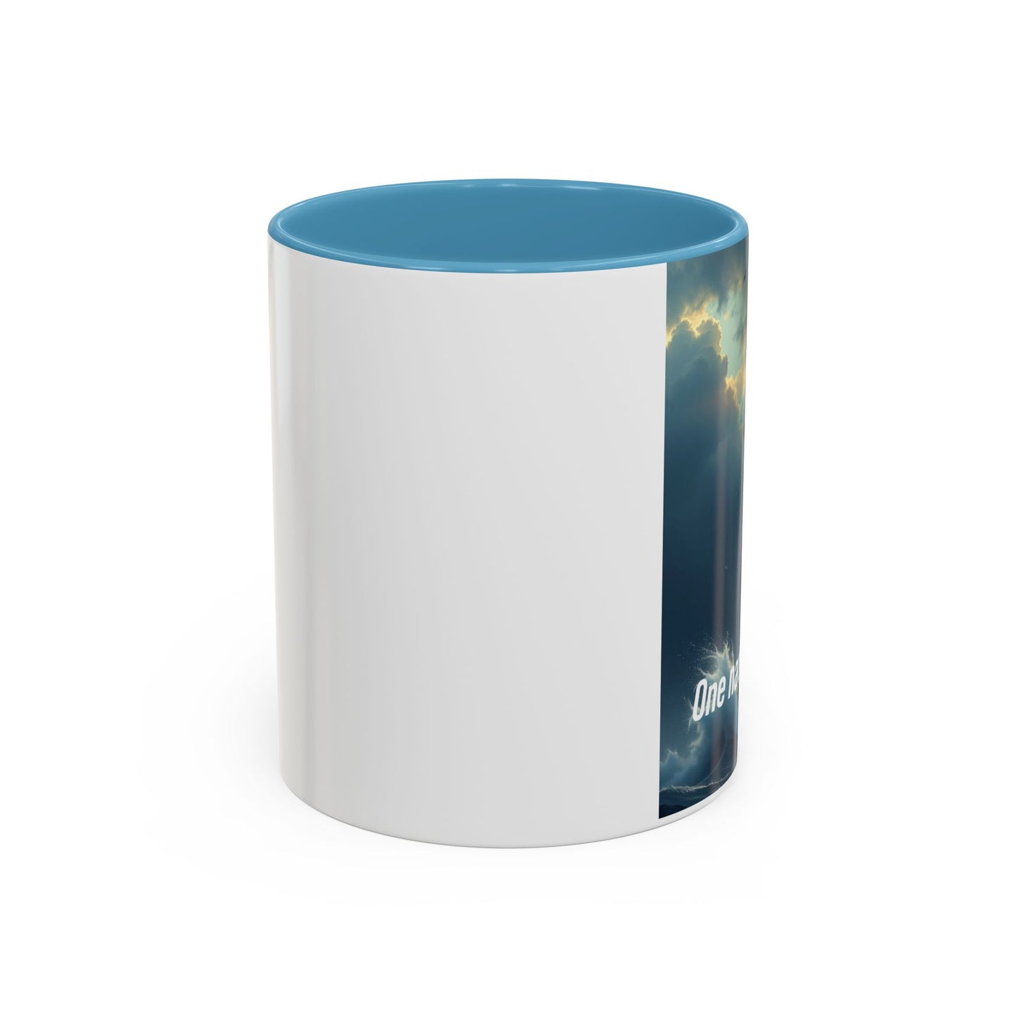 Lighthouse Coffee Mug — "One Nation Under God" Inspirational Accent Mug