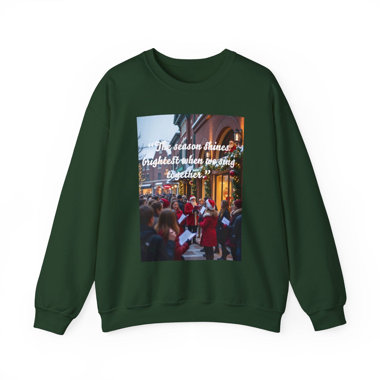 Cozy Holiday Sweatshirt, Unisex Crewneck for Christmas, Family Gatherings, Winter Celebrations, Gift Idea for Friends