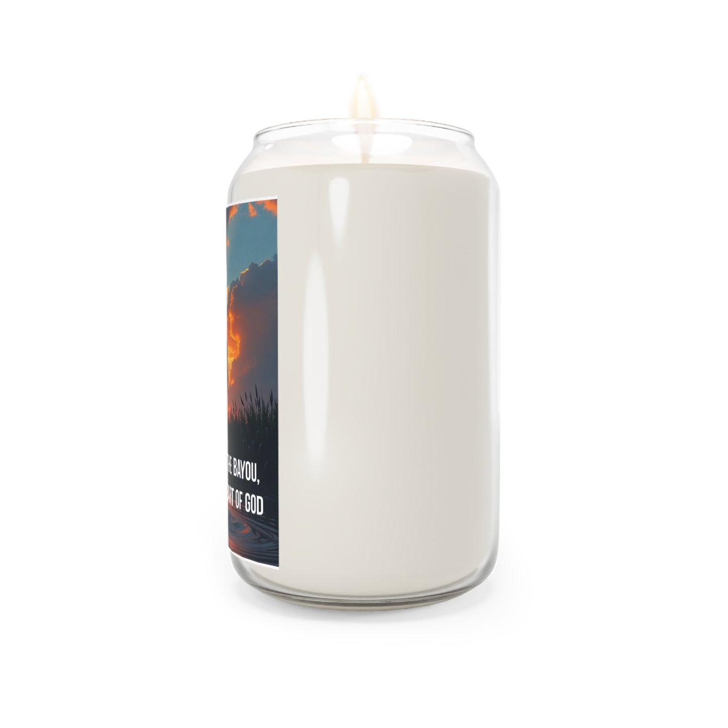 Bayou Prayer Scented Soy Candle — "In the Heart of the Bayou, I Found of the Heart of God" (13.75 oz)