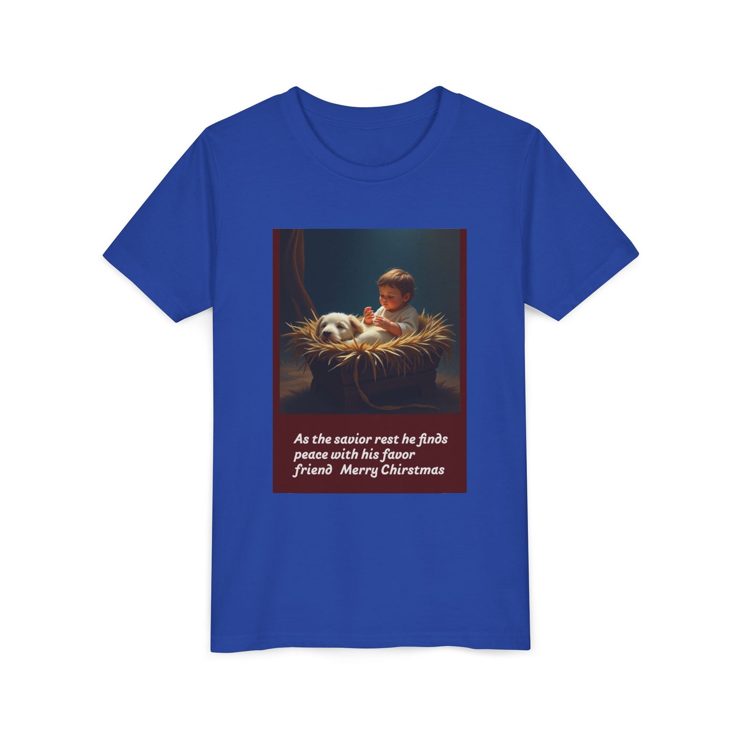 Christmas Youth Tee with Heartwarming Design - Perfect for Holidays, Gifts, Winter Celebrations, or Everyday Wear 120