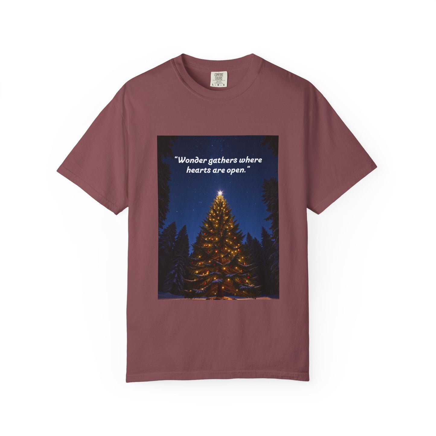 Chris tmas  Quote T-shirt, Unisex Cotton Tee, Holiday Gift, Heartwarming Apparel, Winter Fashion, Gift for Him/Her