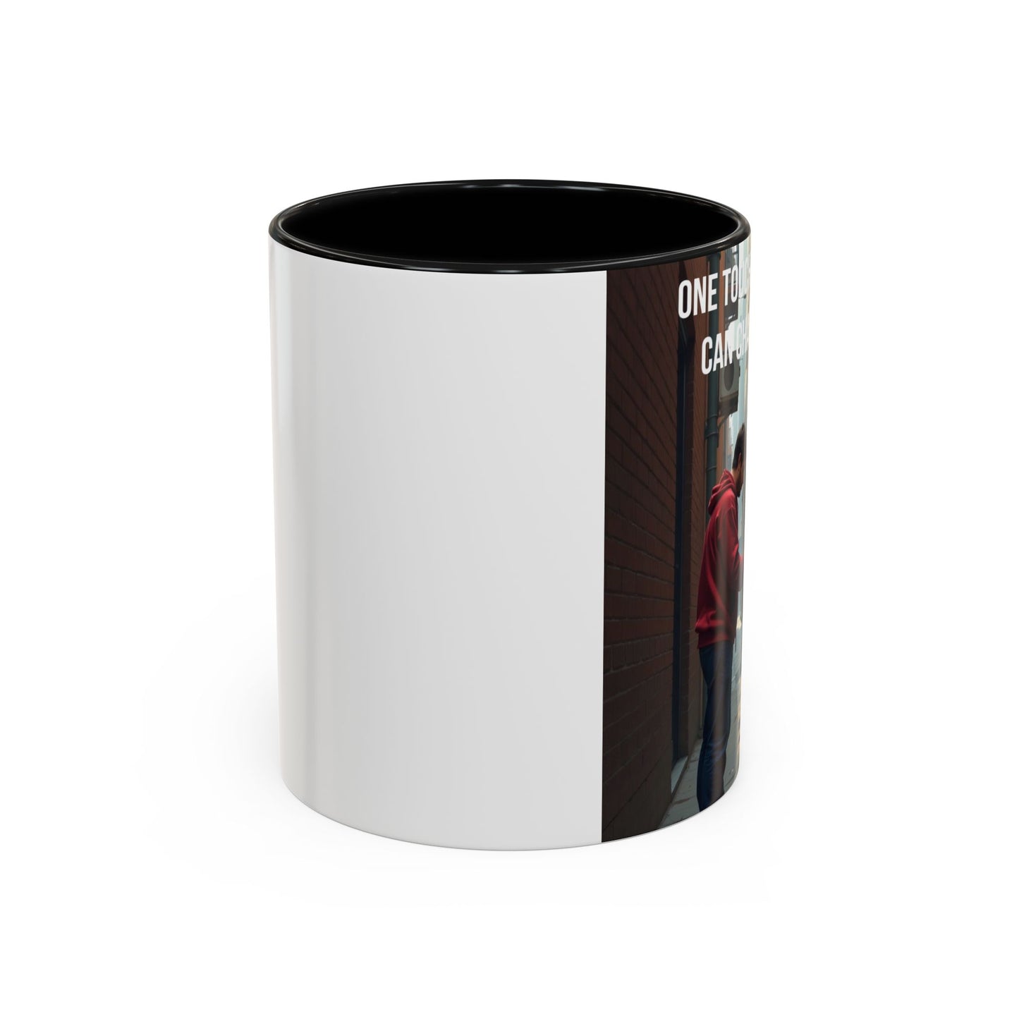 Kindness Quote Coffee Mug – "One Touch of Kindness Can Change a Soul" Accent Mug