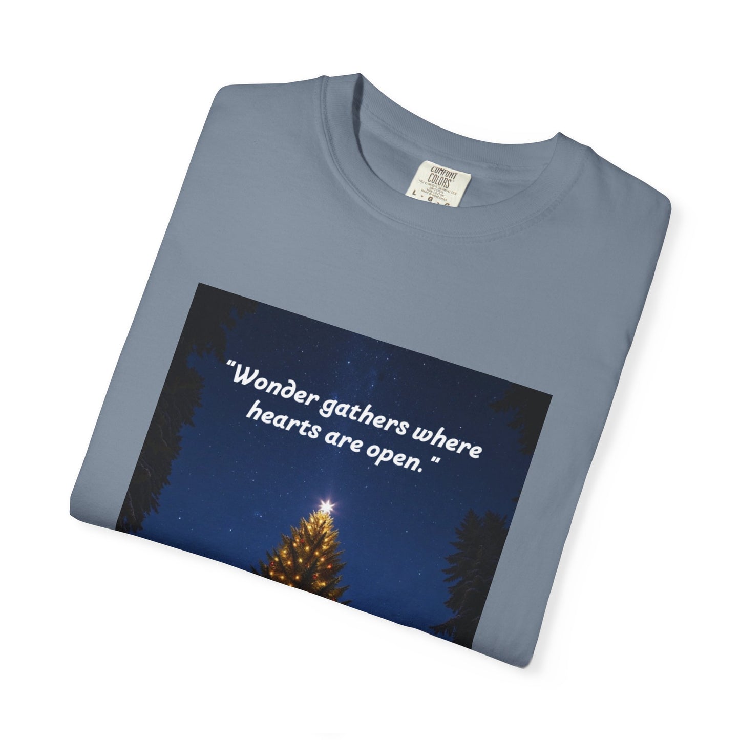 Chris tmas  Quote T-shirt, Unisex Cotton Tee, Holiday Gift, Heartwarming Apparel, Winter Fashion, Gift for Him/Her