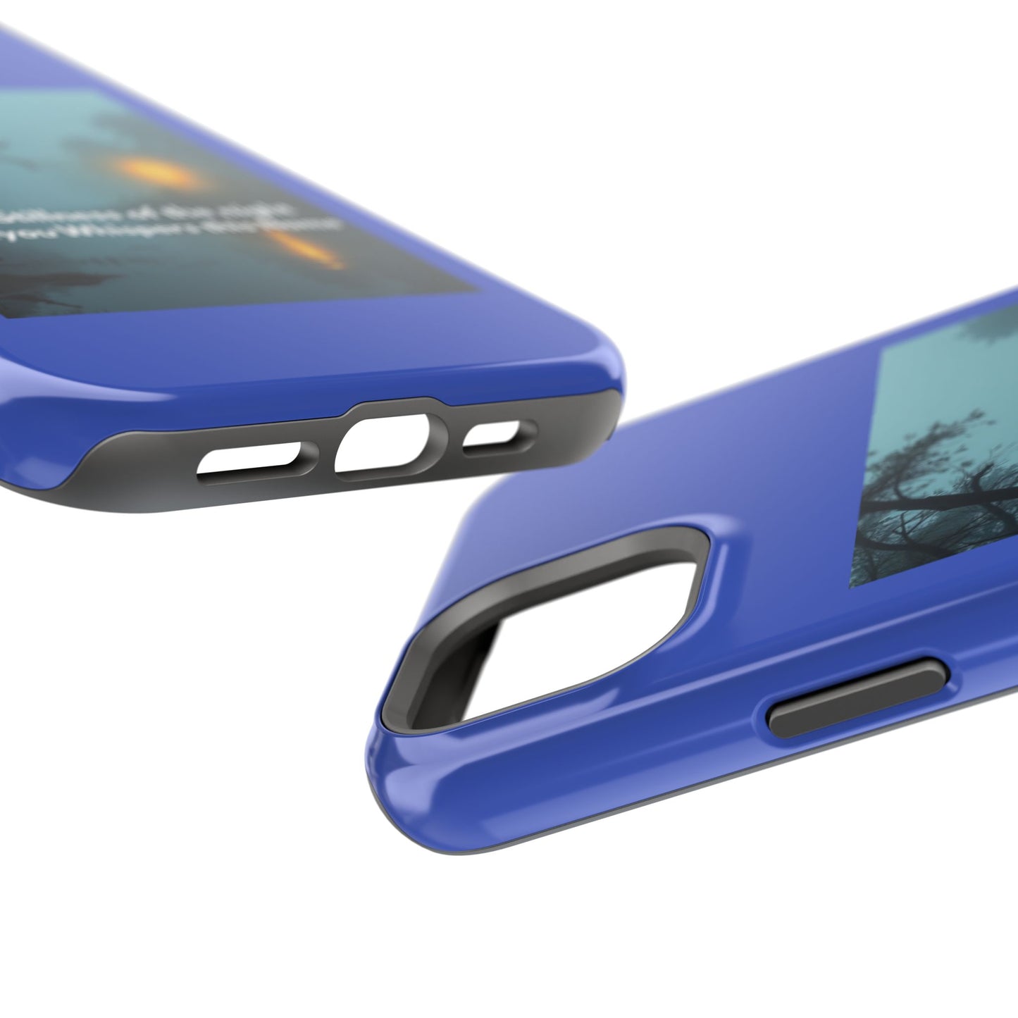 Magnetic Impact-Resistant Phone Case — Bayou Night Scene with Poem