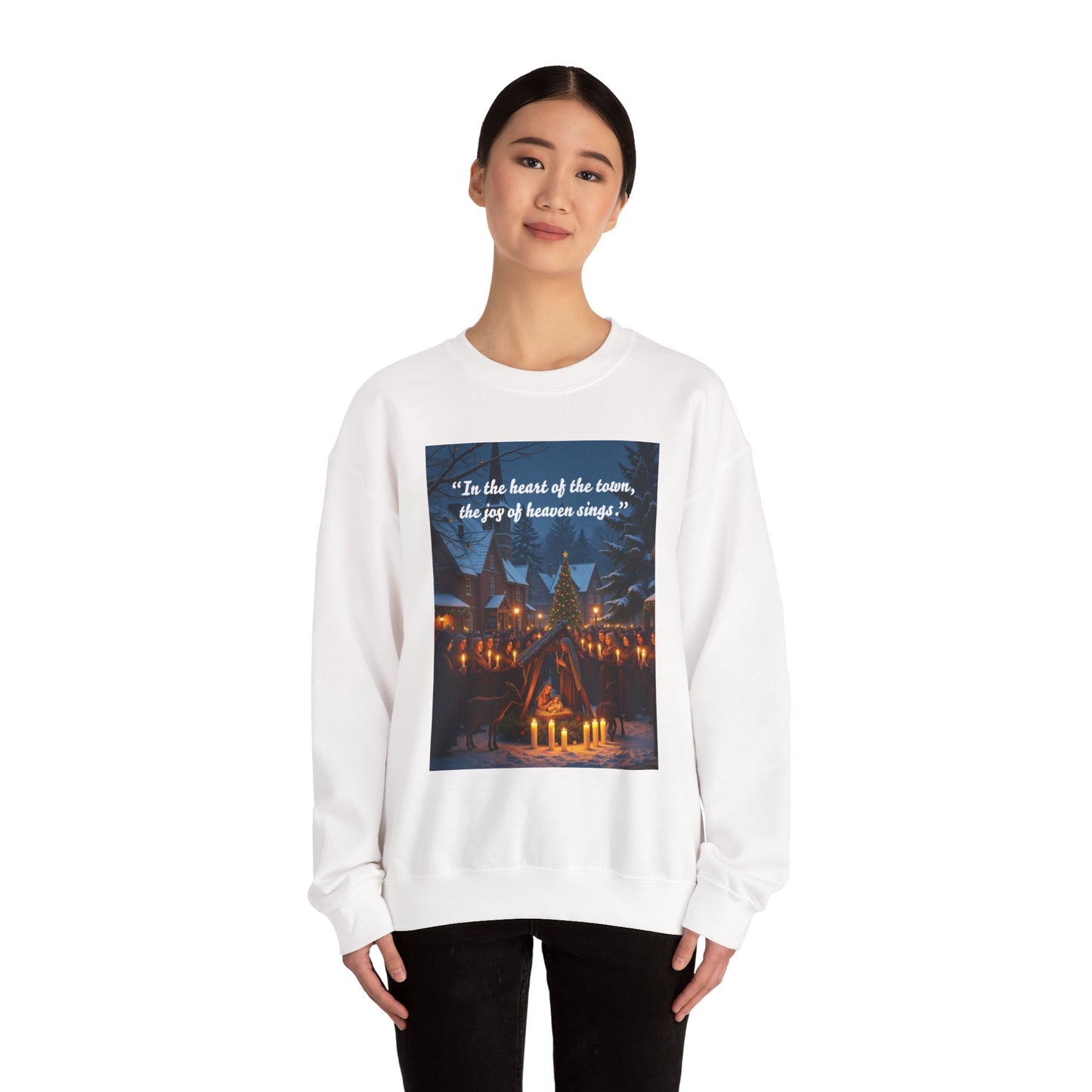 Cozy Holiday Sweatshirt, Festive Crewneck for Winter Celebrations, Gift for Loved Ones, Joyful Homewear, Christmas Sweater