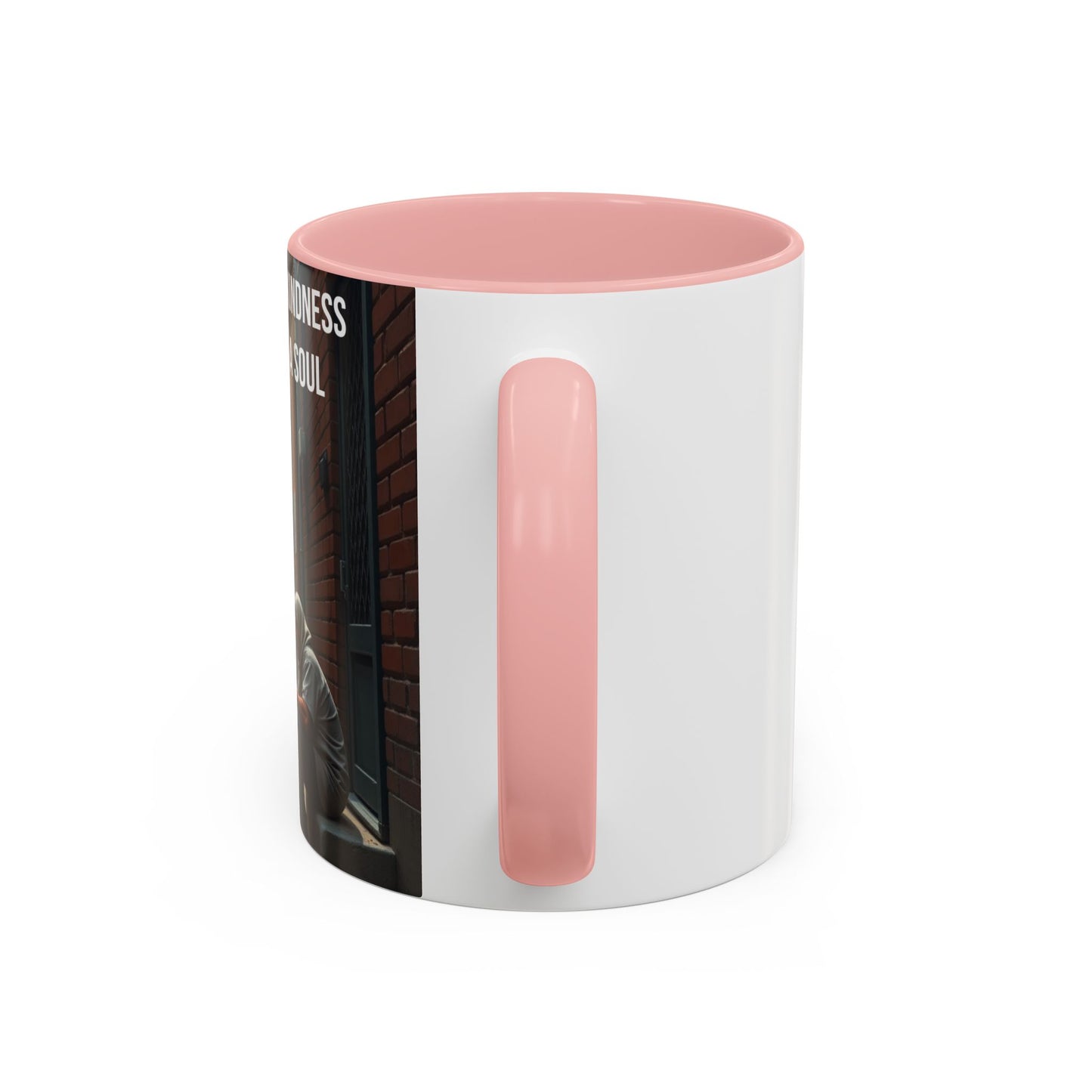 Kindness Quote Coffee Mug – "One Touch of Kindness Can Change a Soul" Accent Mug