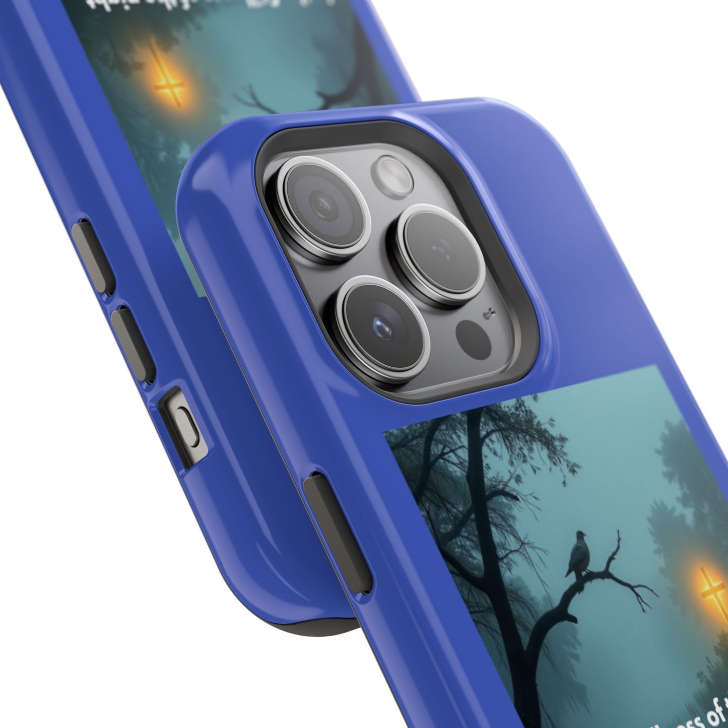 Magnetic Impact-Resistant Phone Case — Bayou Night Scene with Poem