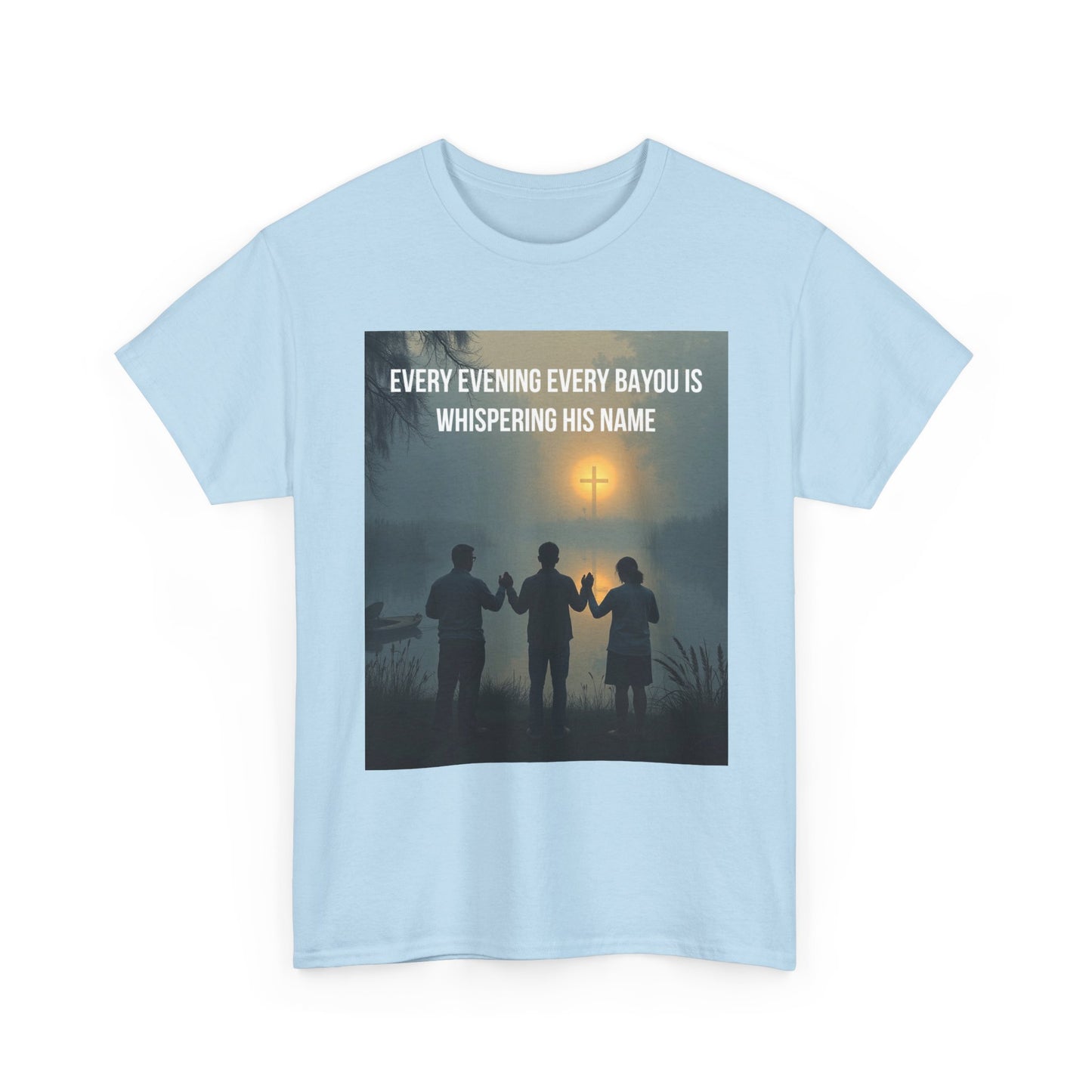 Bayou Family Silhouette Tee - "Every Evening Every Bayou Is Whispering His Name"