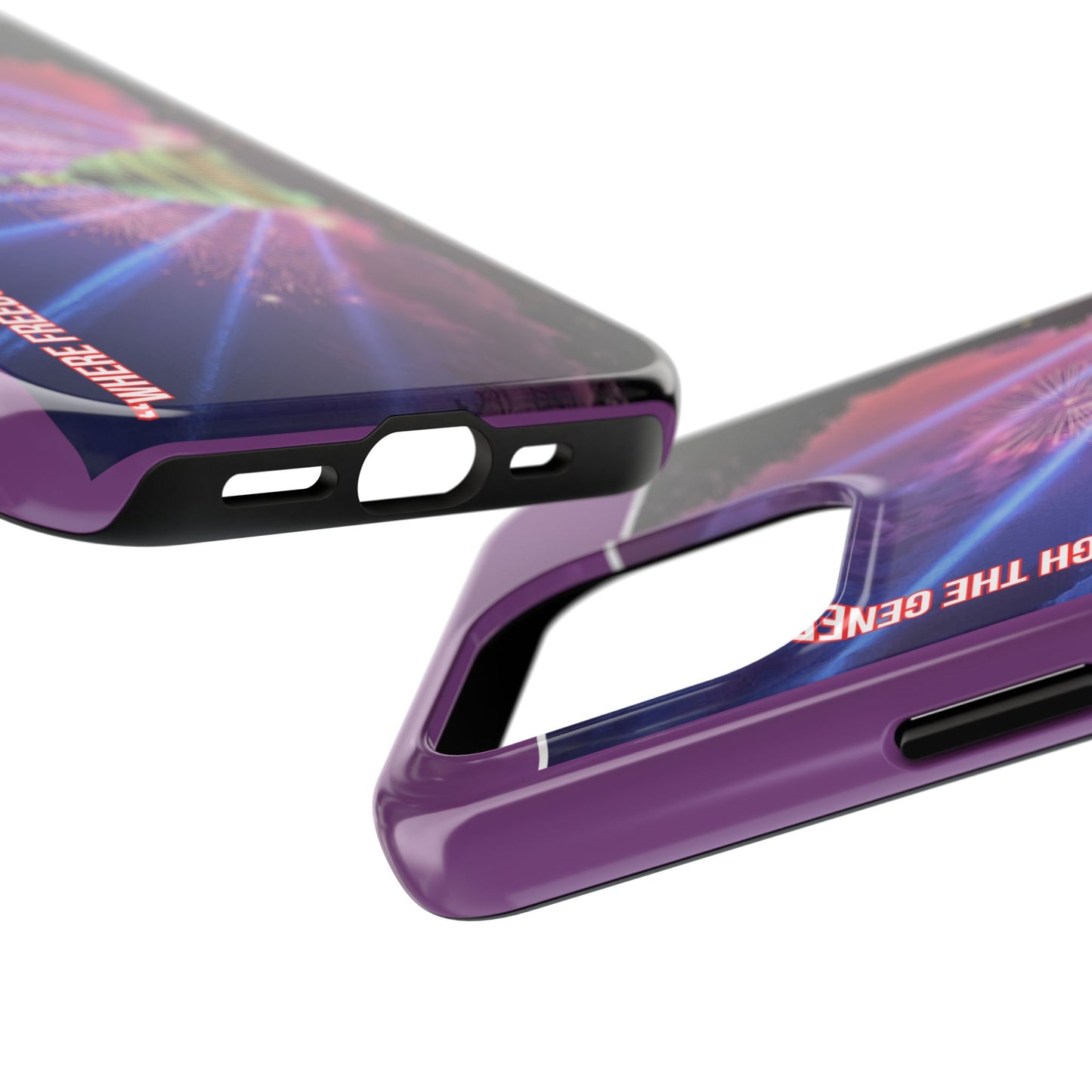 Capitol Fireworks Tough Phone Case — “Where Freedom’s Voice Echoes Through the Generations”