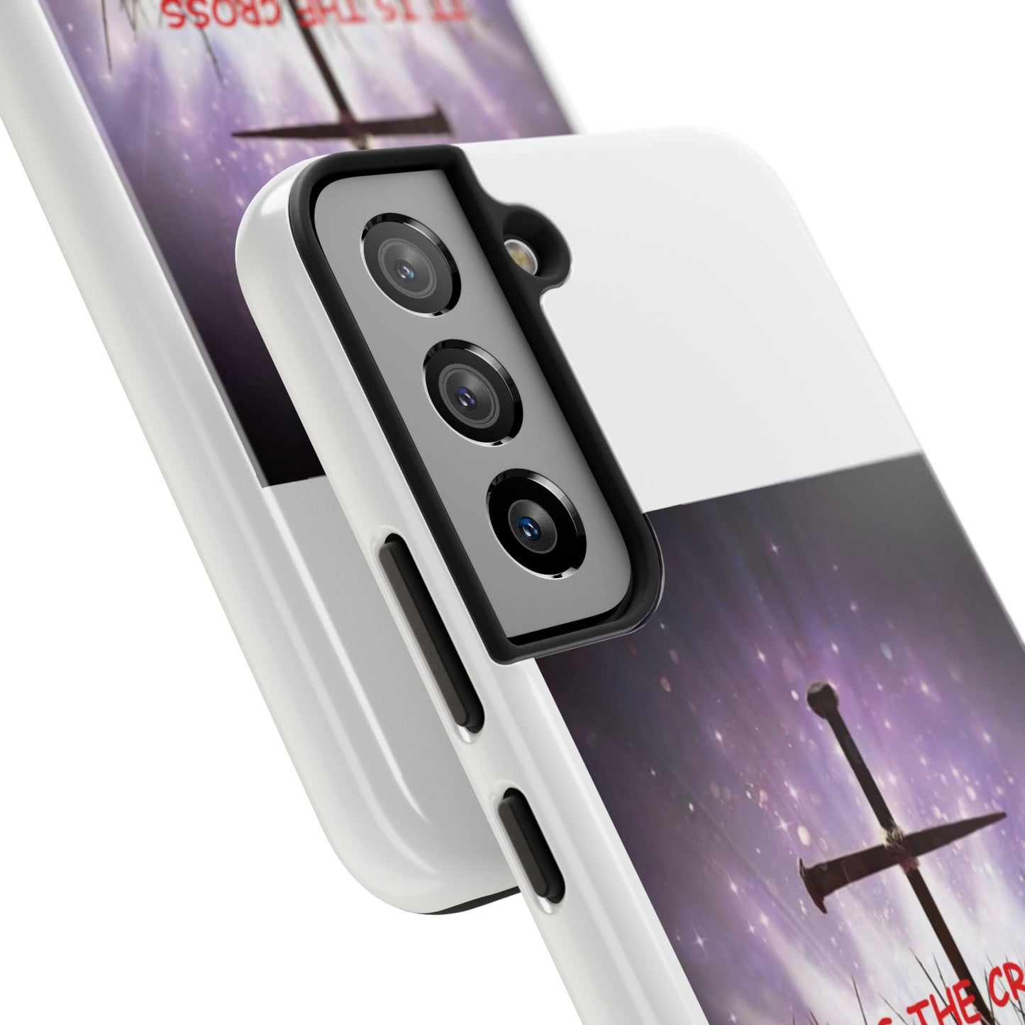 Christian Cross Phone Case — “It Is The Cross” Tough Protective Case