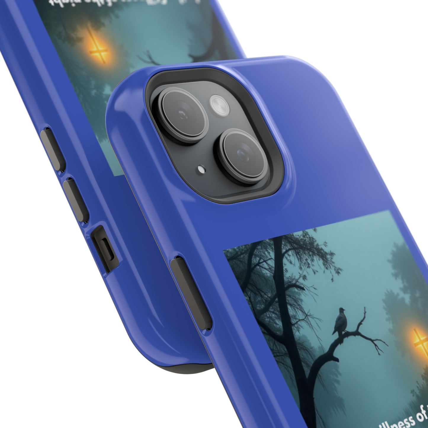 Magnetic Impact-Resistant Phone Case — Bayou Night Scene with Poem