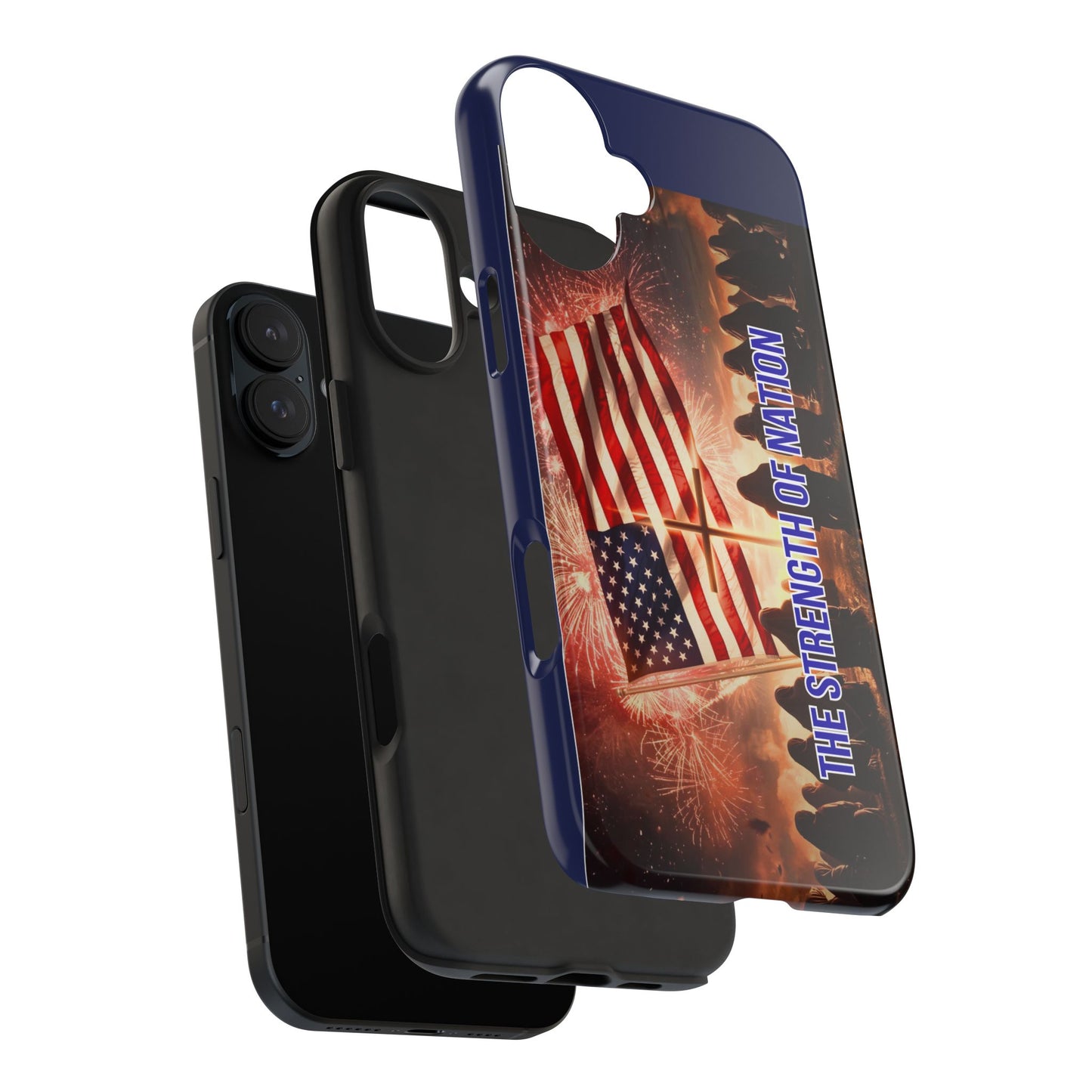 Patriotic 'The Strength of Nation' Tough Phone Case