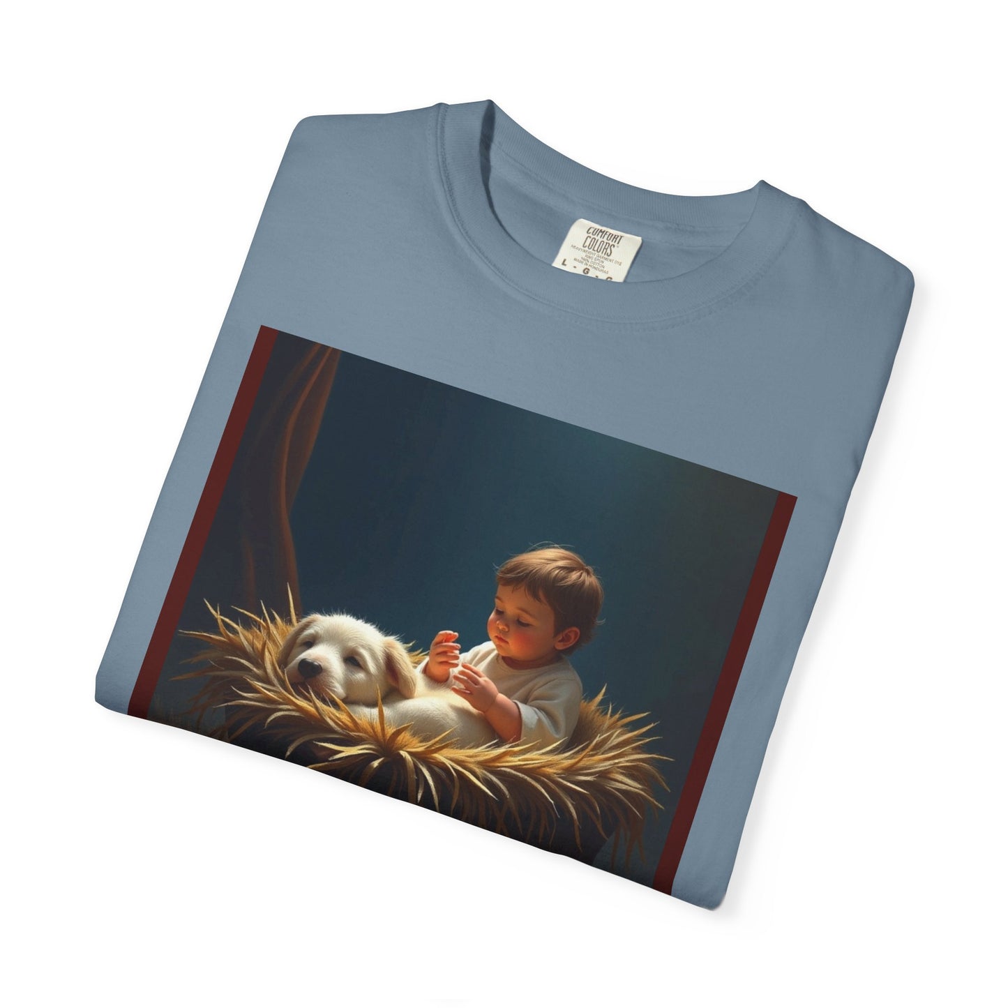 Unisex Christmas T-Shirt, Holiday Spirit Tee, Cozy Garment-Dyed Top, Festive Gift, Seasonal Wear