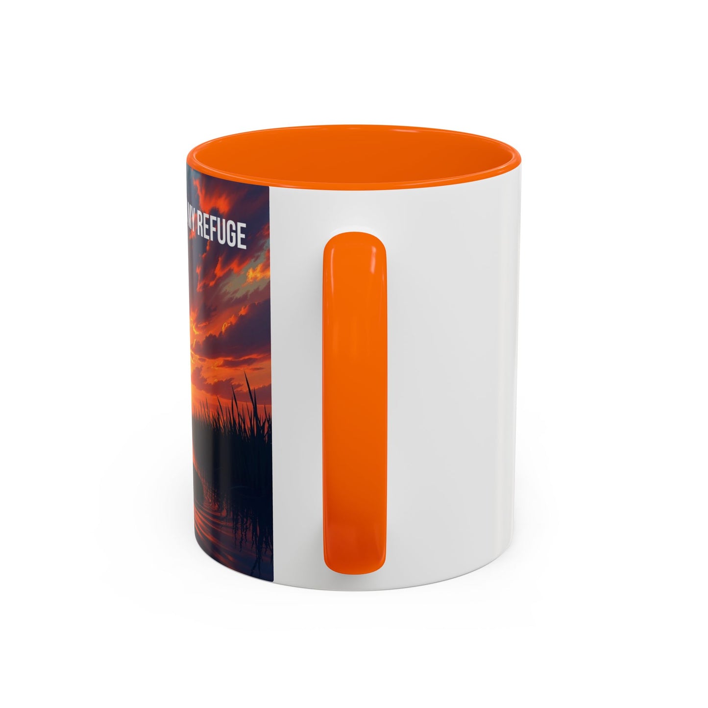 Inspirational Worship Coffee Mug - "In Worship, I Find My Refuge"
