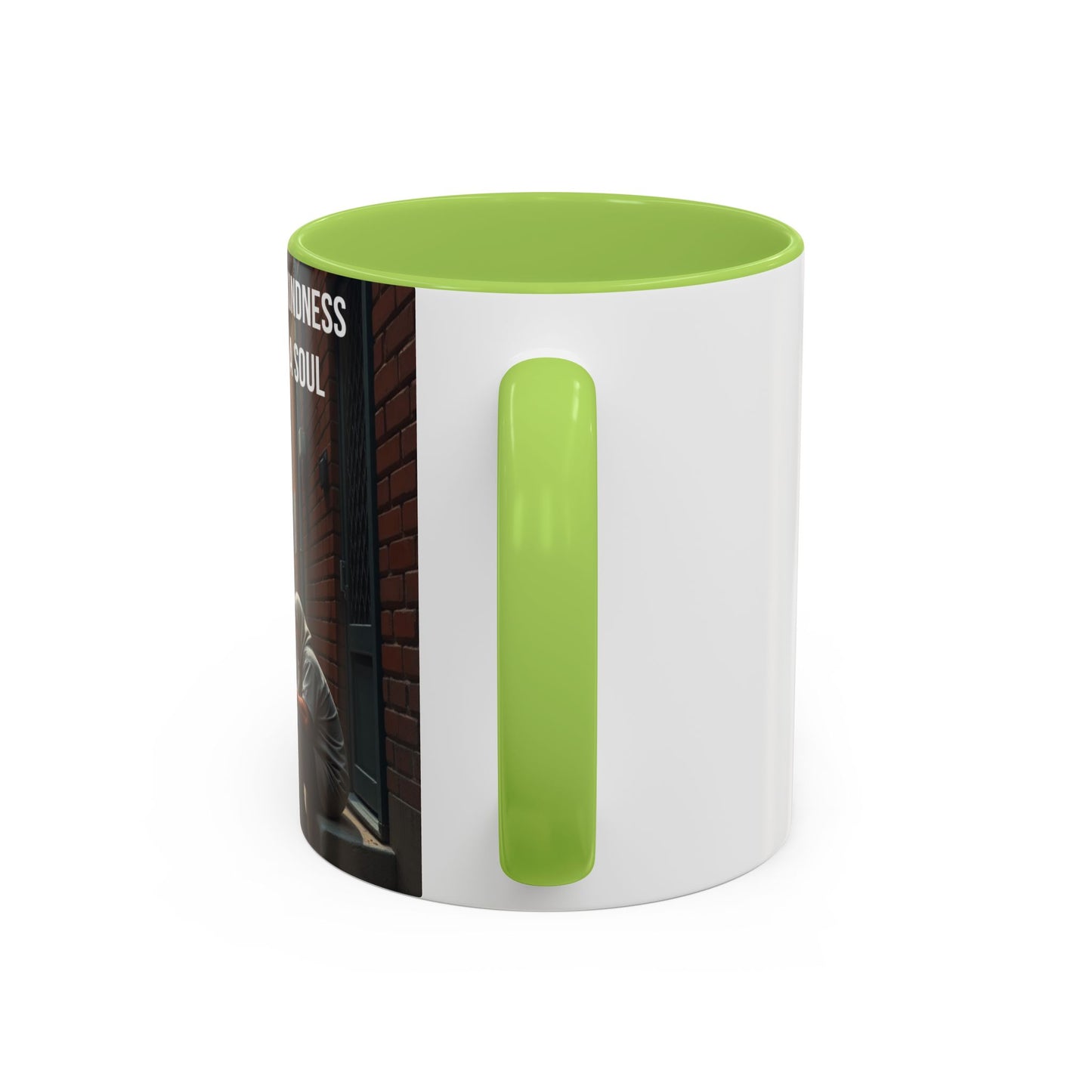 Kindness Quote Coffee Mug – "One Touch of Kindness Can Change a Soul" Accent Mug