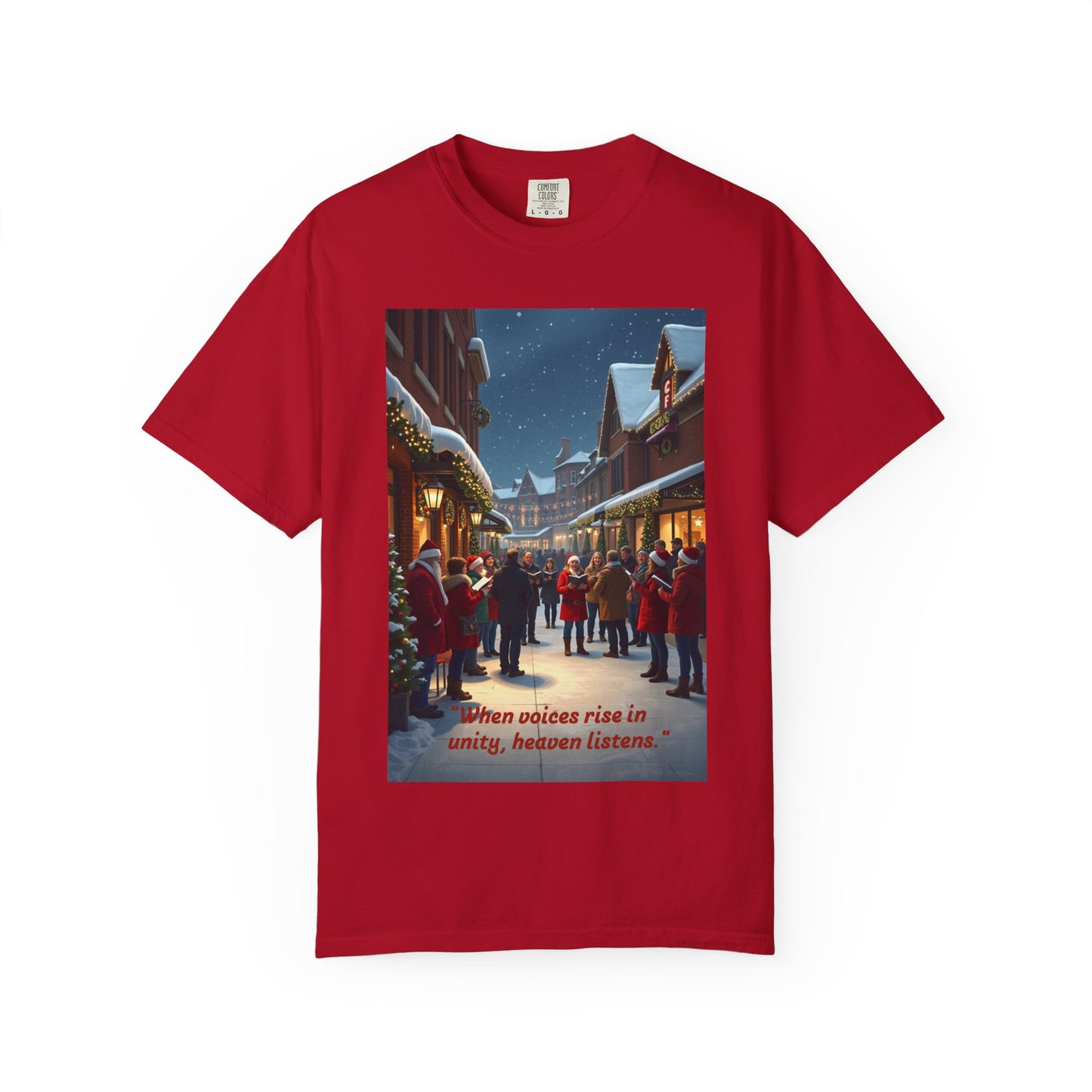 Cozy Winter Caroling T-Shirt - Perfect for Christmas Gatherings, Holiday Parties, and Seasonal Celebrations, Gift Idea for Music [...]