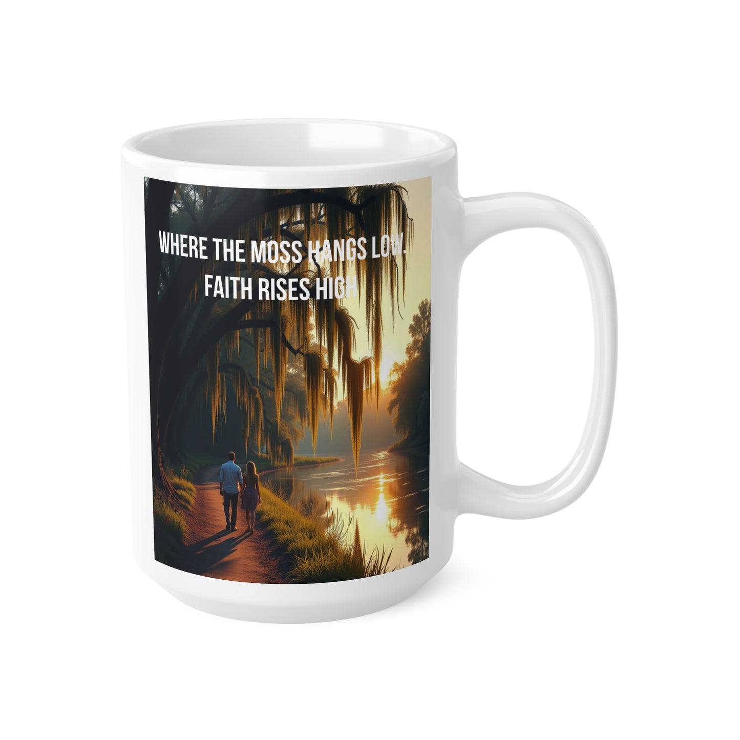 Mystic Forest Coffee Mug - "Where Dreams Begin" Ceramic 11oz & 15oz