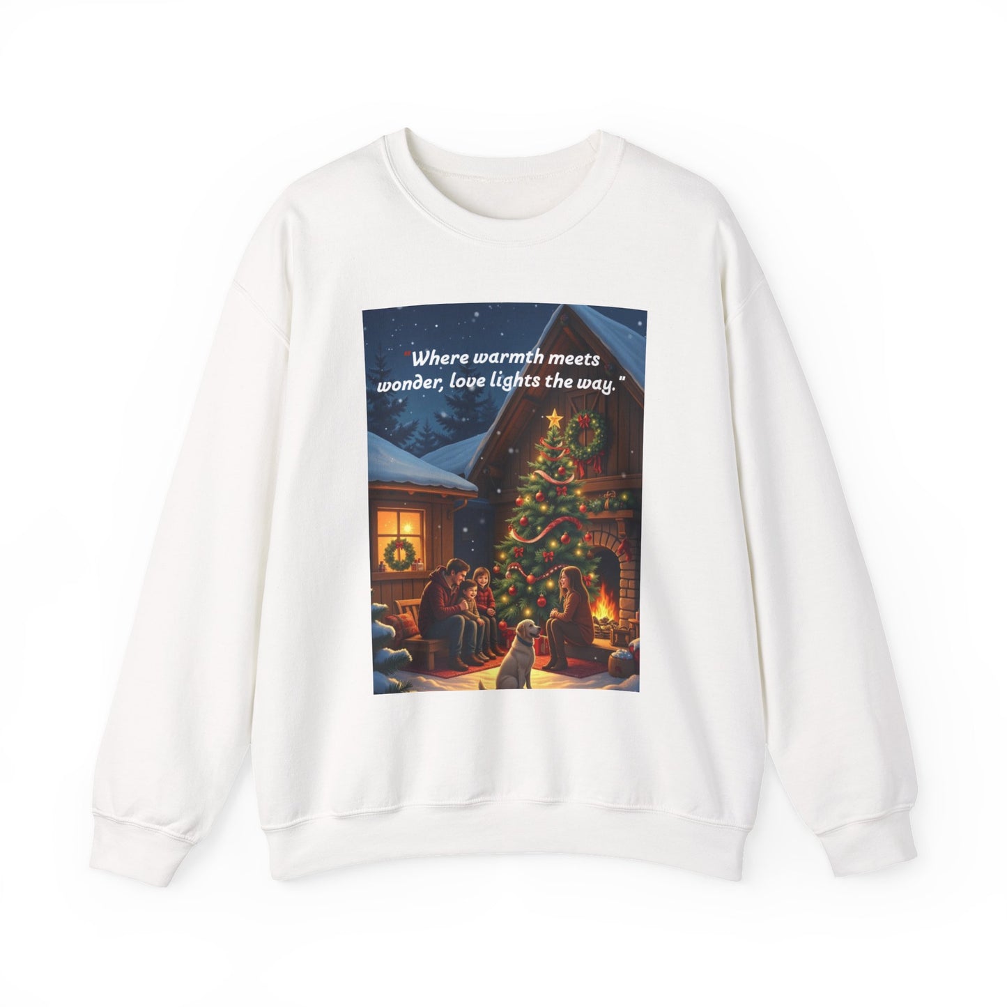 Cozy Holiday Crewneck Sweatshirt - Christmas Gift, Unisex Sweatshirt, Winter Apparel, Festive Fashion, Warmth and Wonder