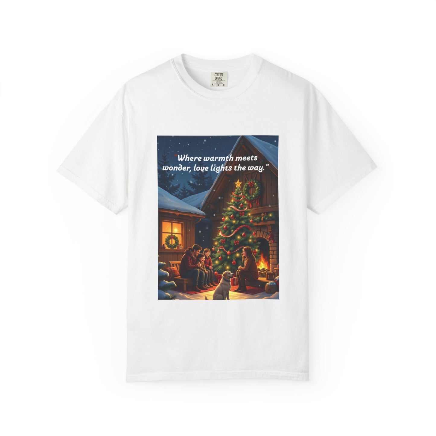 Cozy Holiday T-Shirt, Christmas Gift, Unisex Tee, Seasonal Apparel, Family Gatherings, Winter Wear