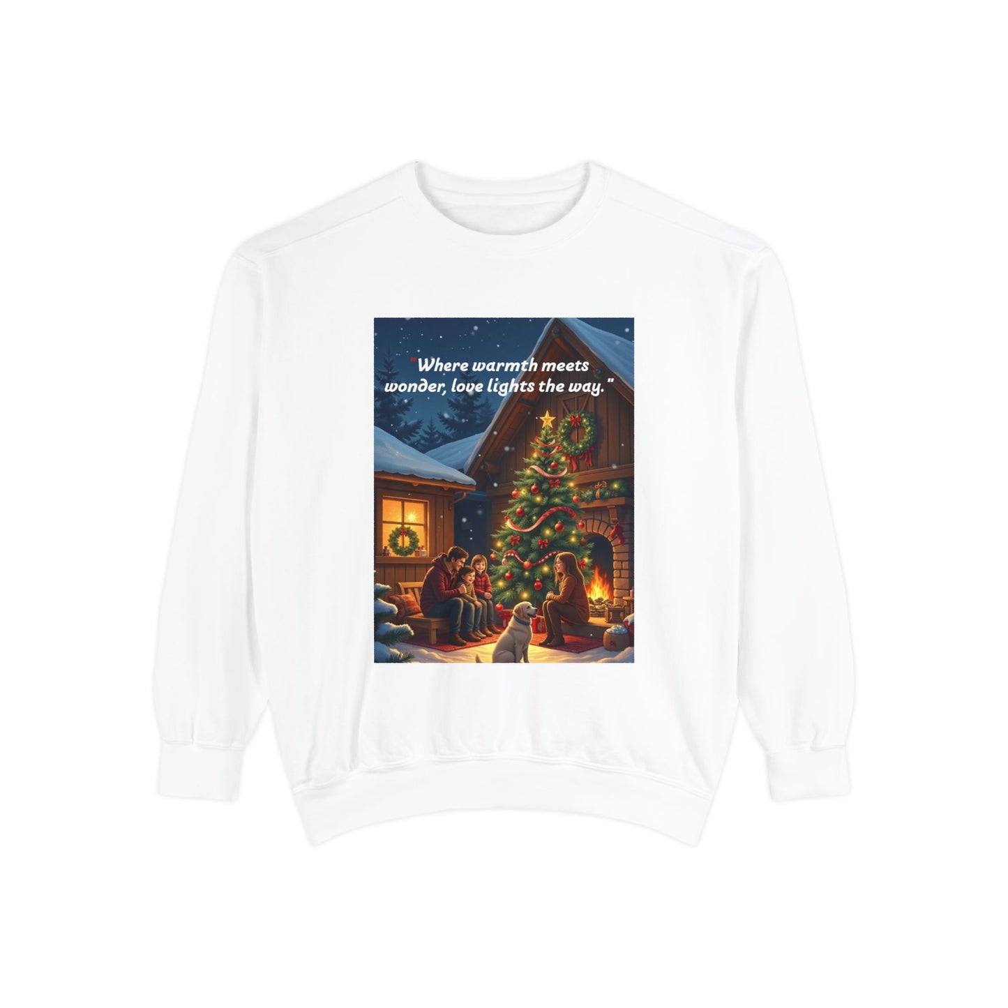 Unisex Garment-Dyed Sweatshirt